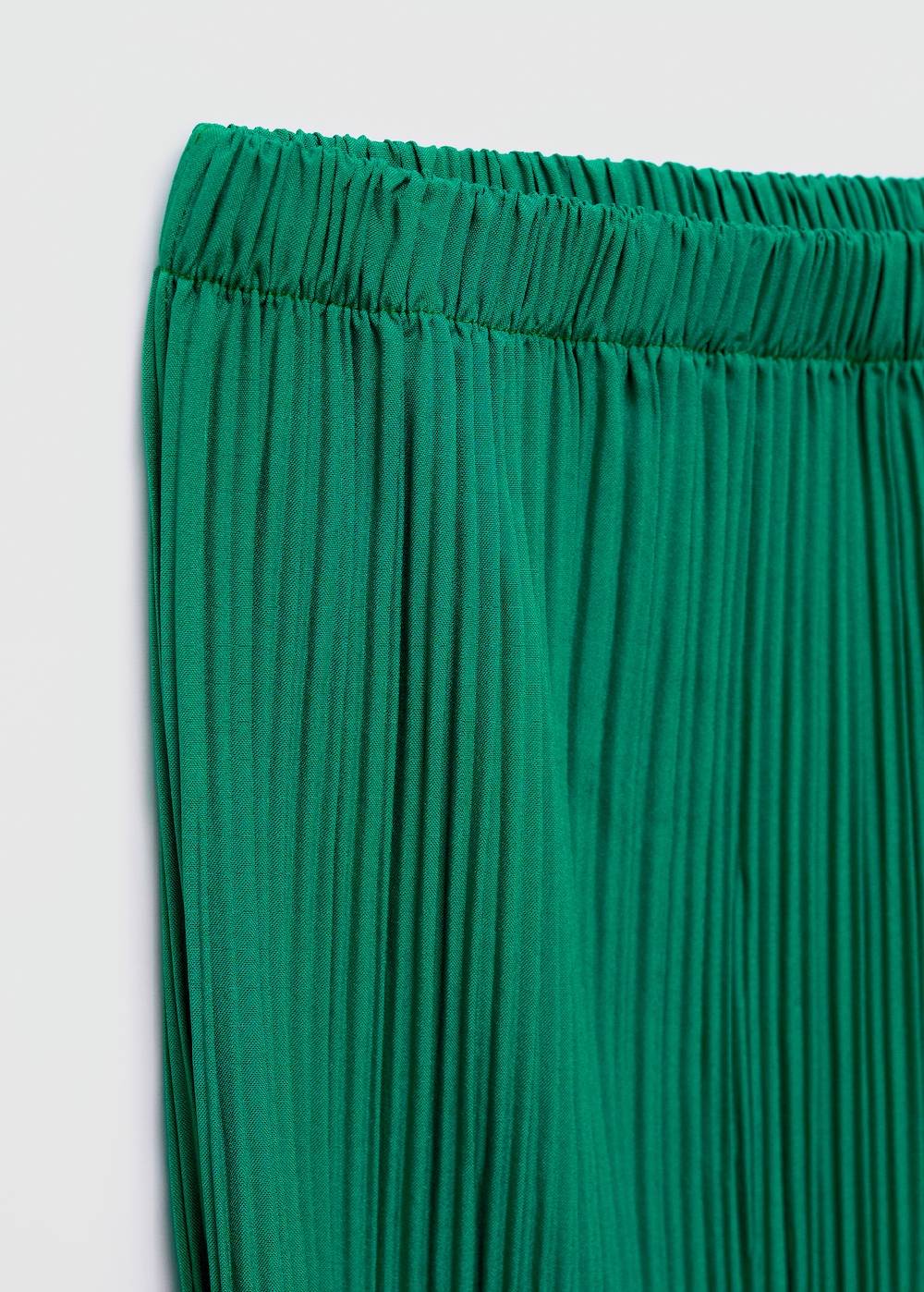 Mango Fließende Plissée-Hose Zeitbegrenzte Promotion