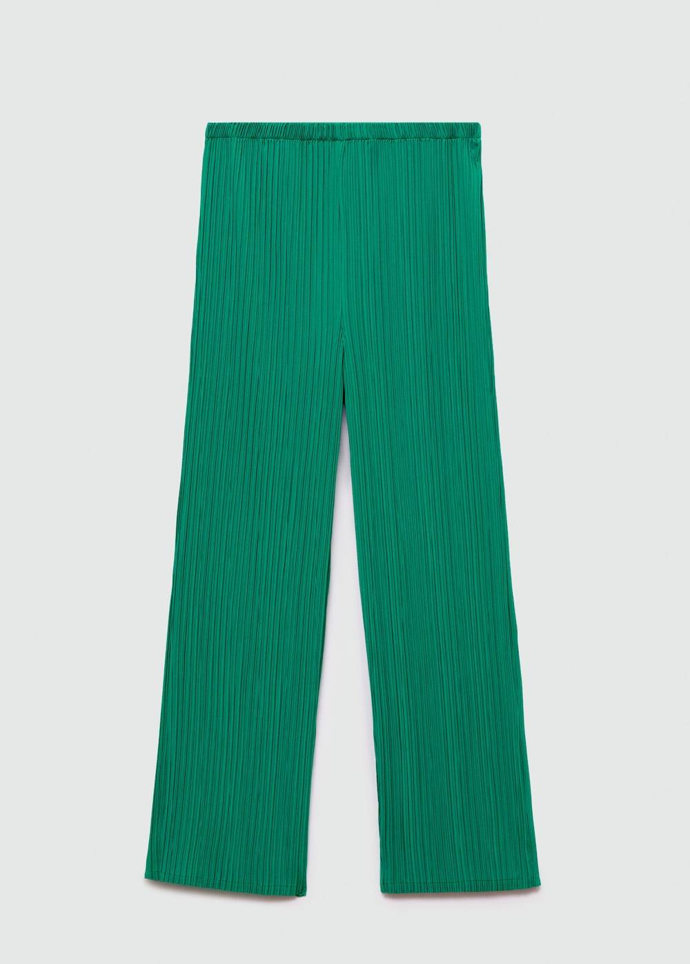 Mango Fließende Plissée-Hose Zeitbegrenzte Promotion