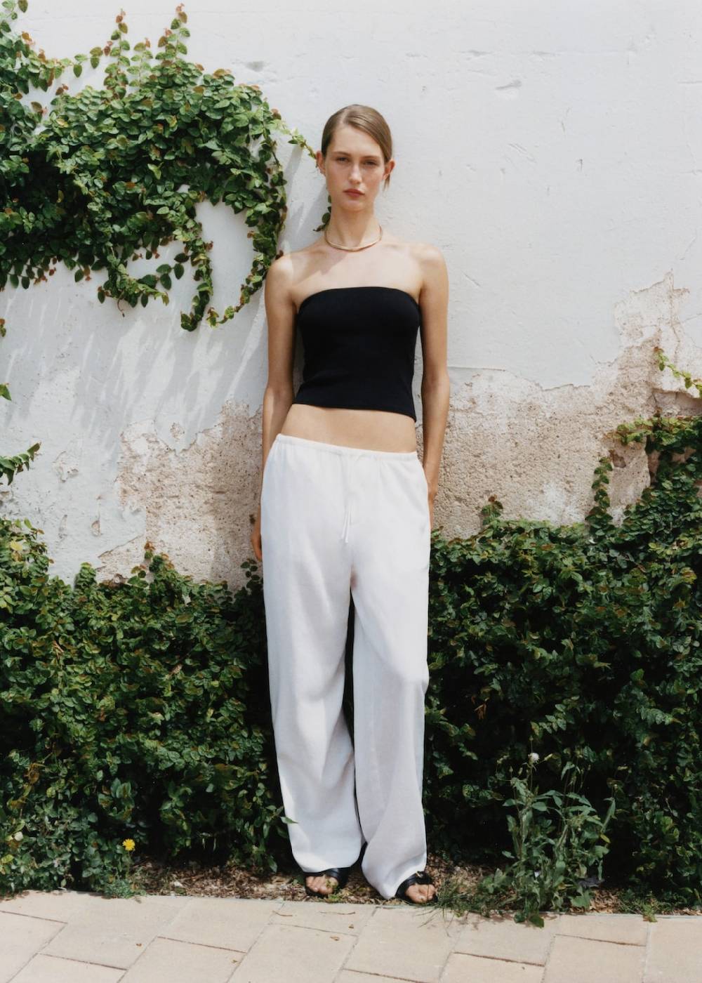 Mango Gerade Leinenhose Bis zu 60% Rabatt