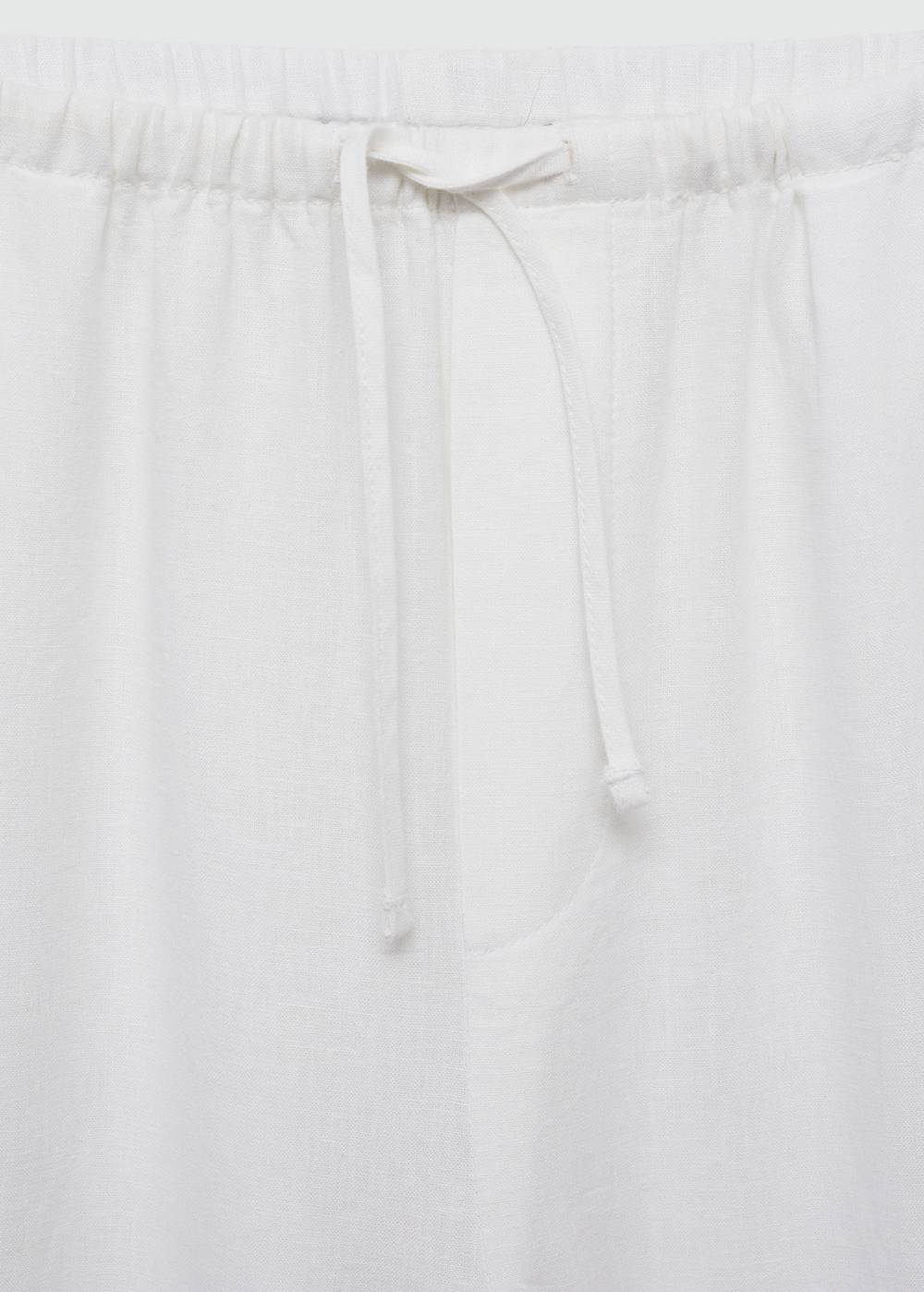 Mango Gerade Leinenhose Bis zu 60% Rabatt