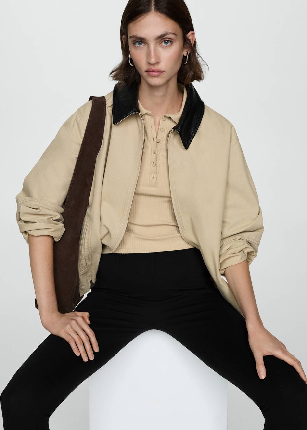 Mango Legging mit hohem Bund Bis zu 65% Rabatt