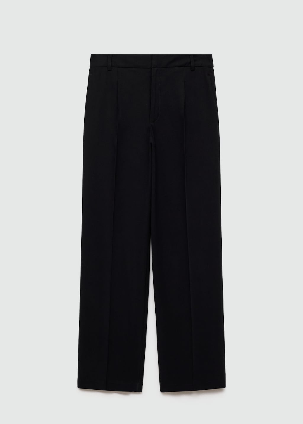 Mango Gerade Bundfaltenhose Nur noch ein Tag übrig