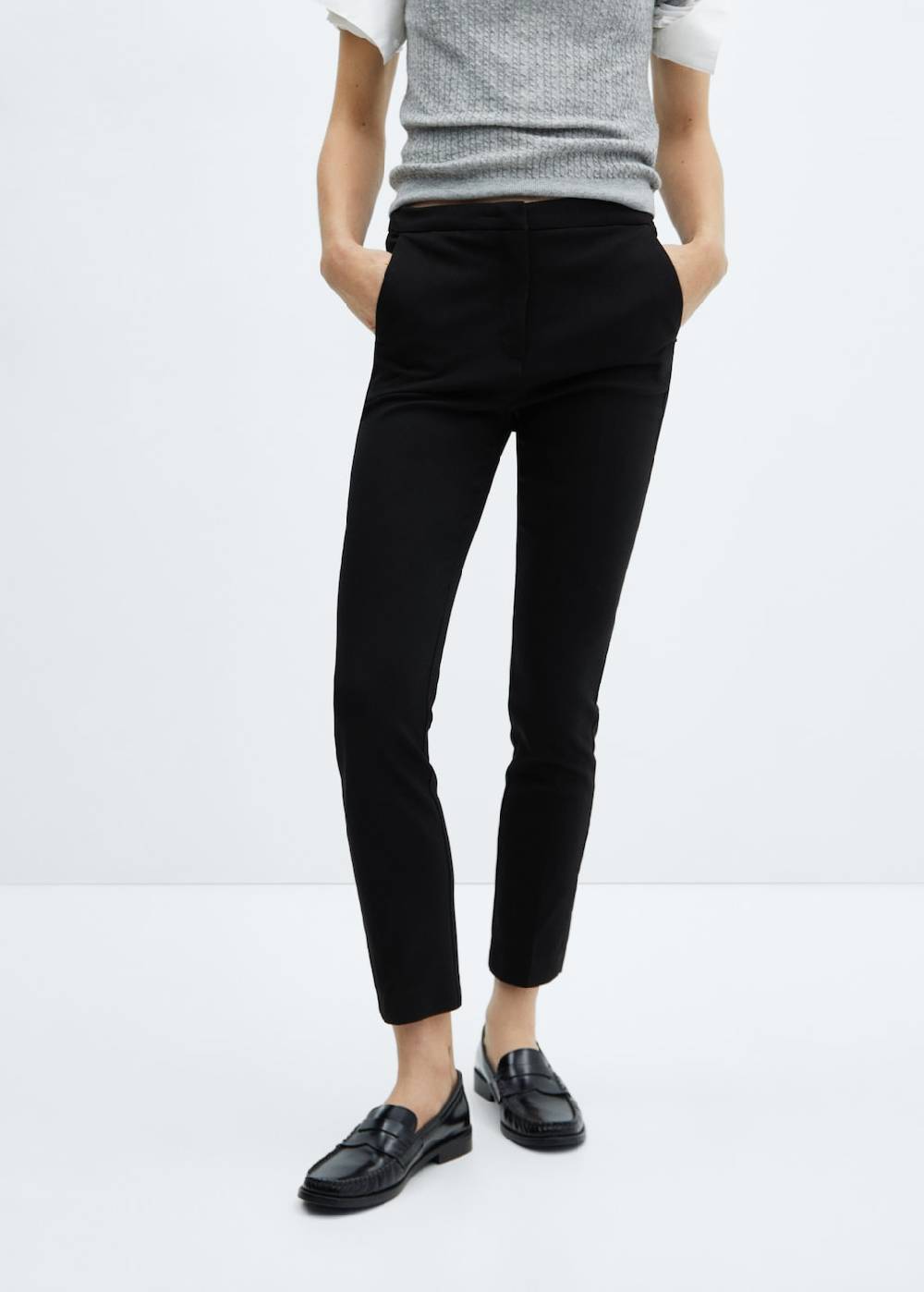 Mango Skinny Hose in 7/8-Länge Kostenloser Versand international