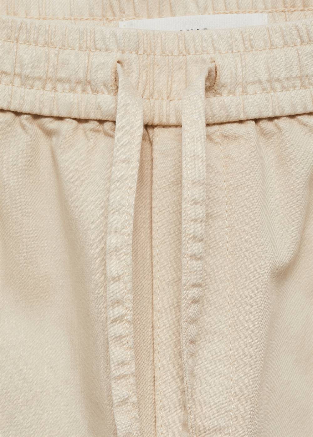 Mango Baumwollhose mit Gummibund Fabrikladen