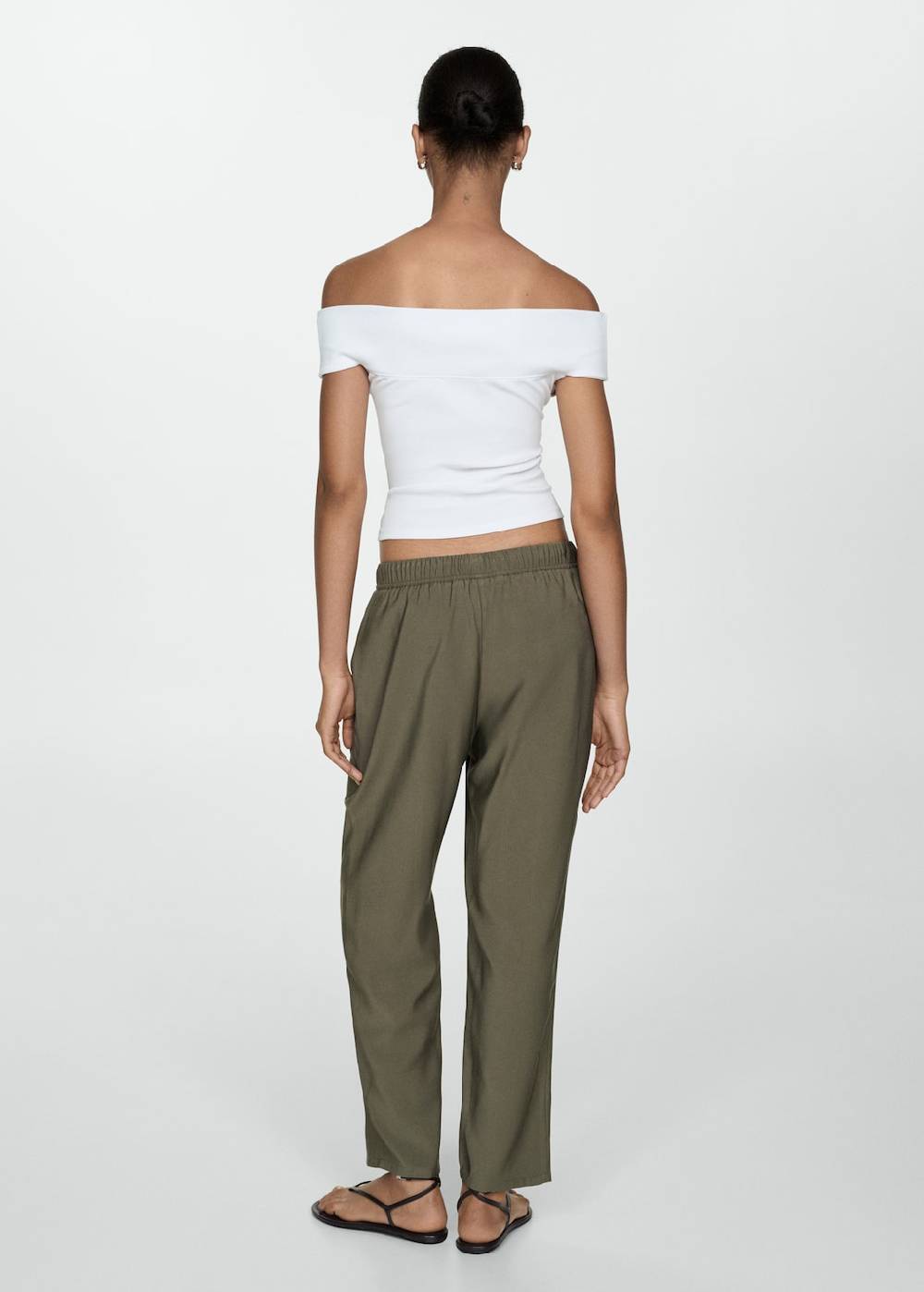 Mango Jogger Pants mit Kordel Black Friday Preise