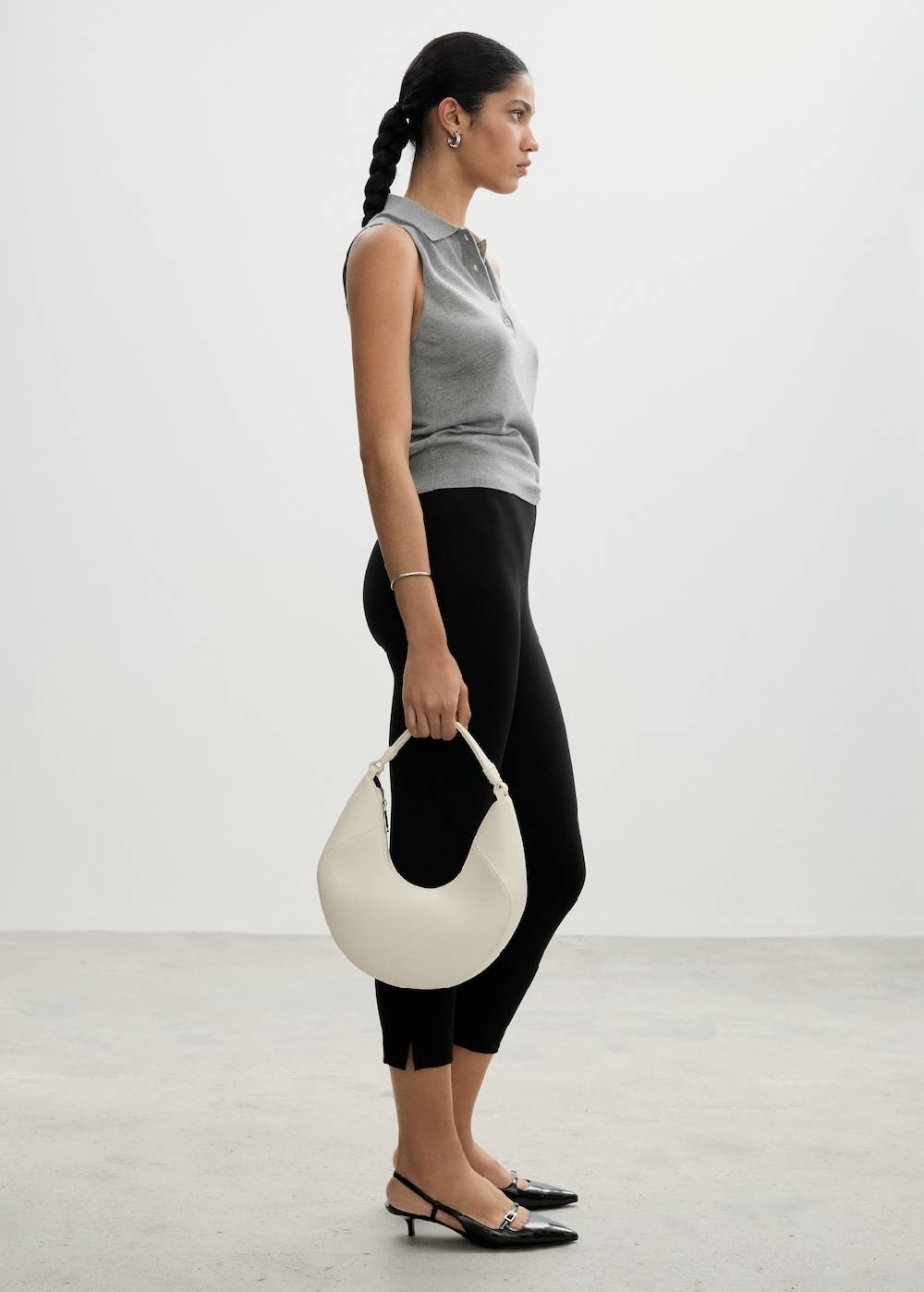 Mango Capri-Leggings Im Verkauf