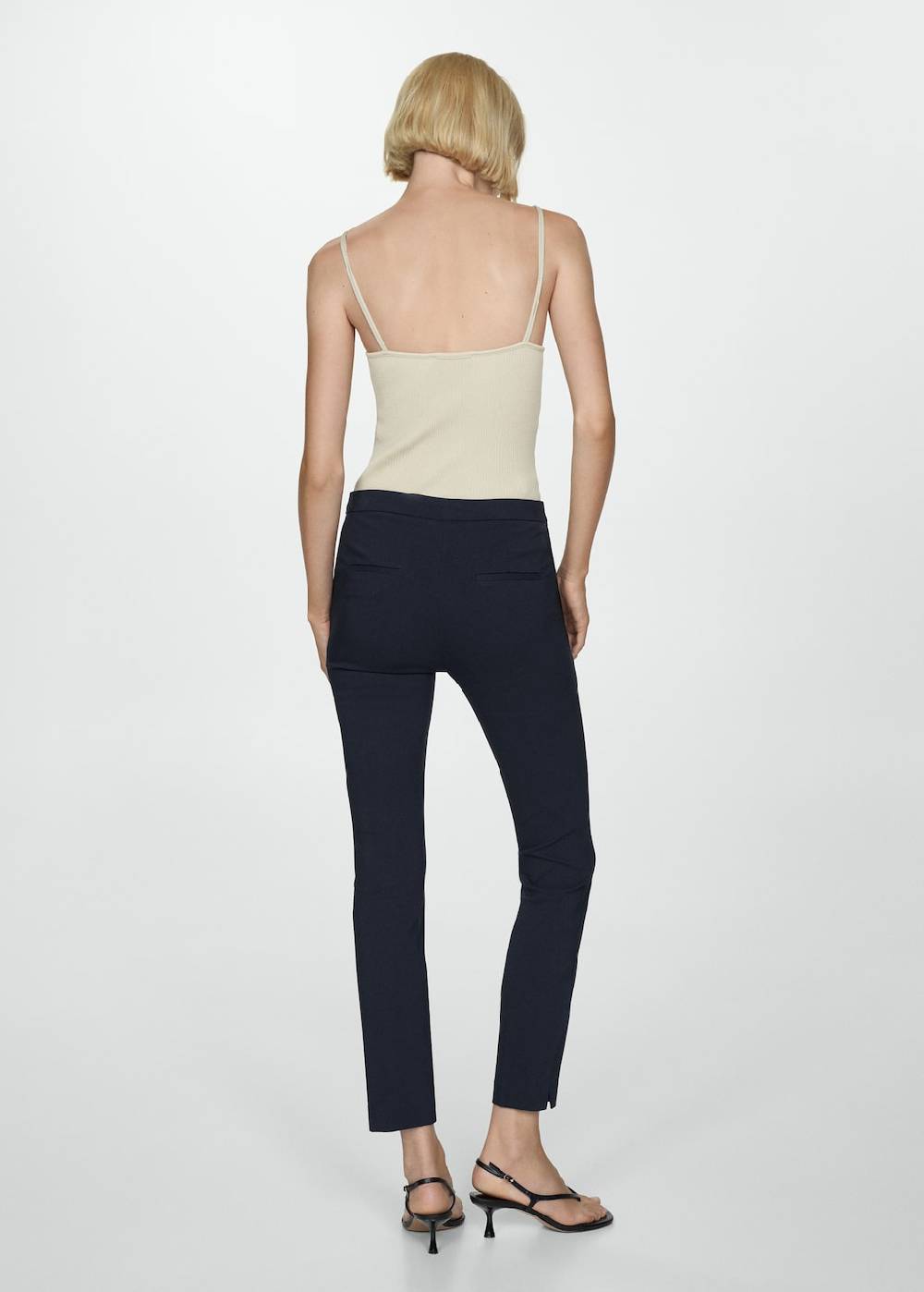 Mango 7/8-Röhrenhose zollfrei