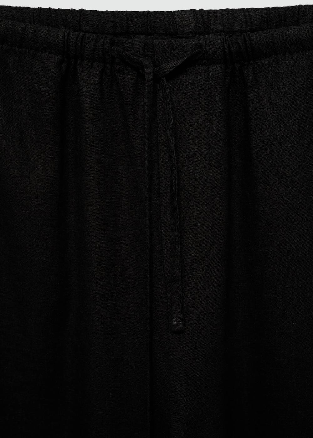 Mango Gerade Leinenhose 50% Rabatt für begrenzte Zeit