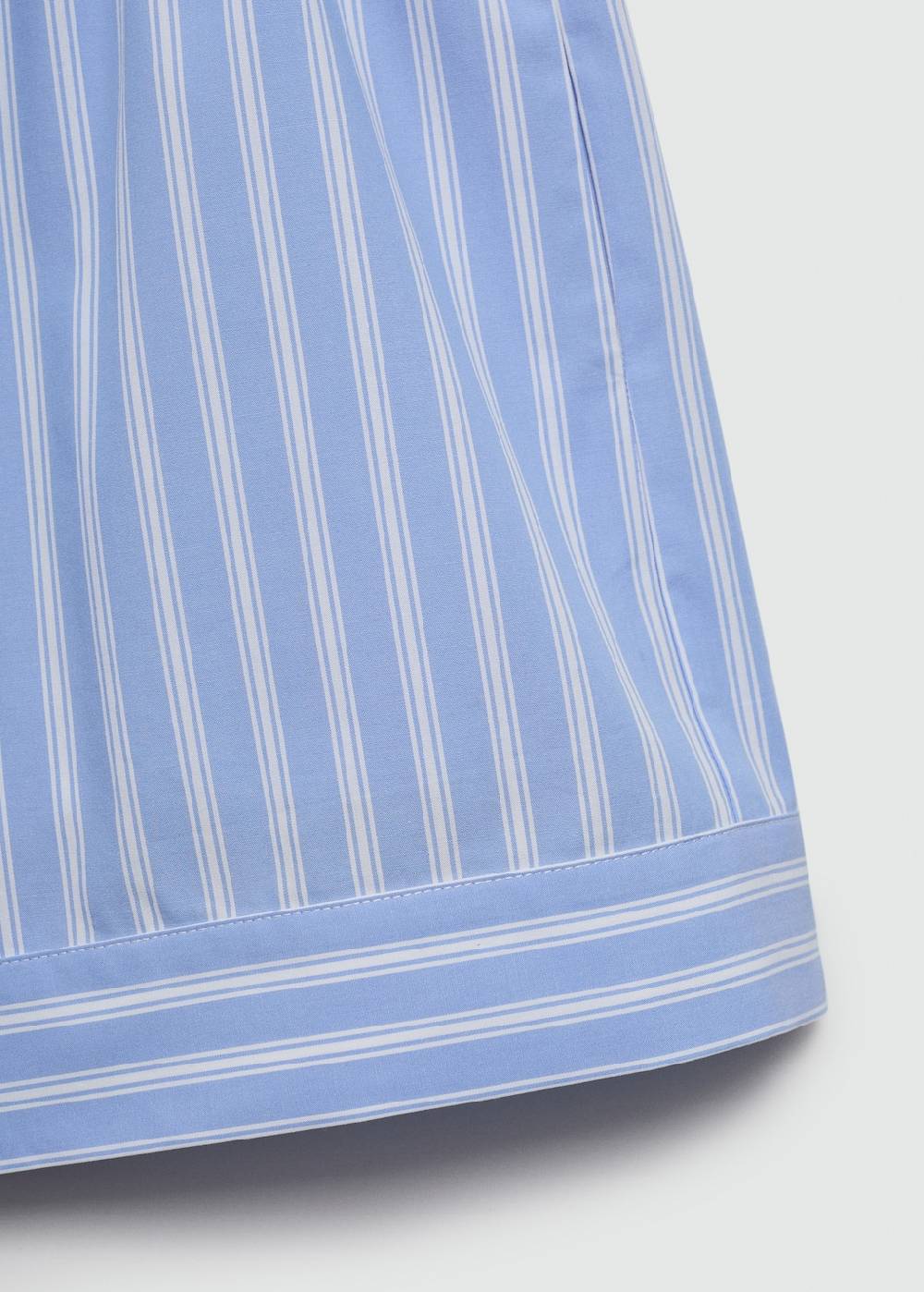 Mango Gerade Shorts mit Streifenmuster Outlet