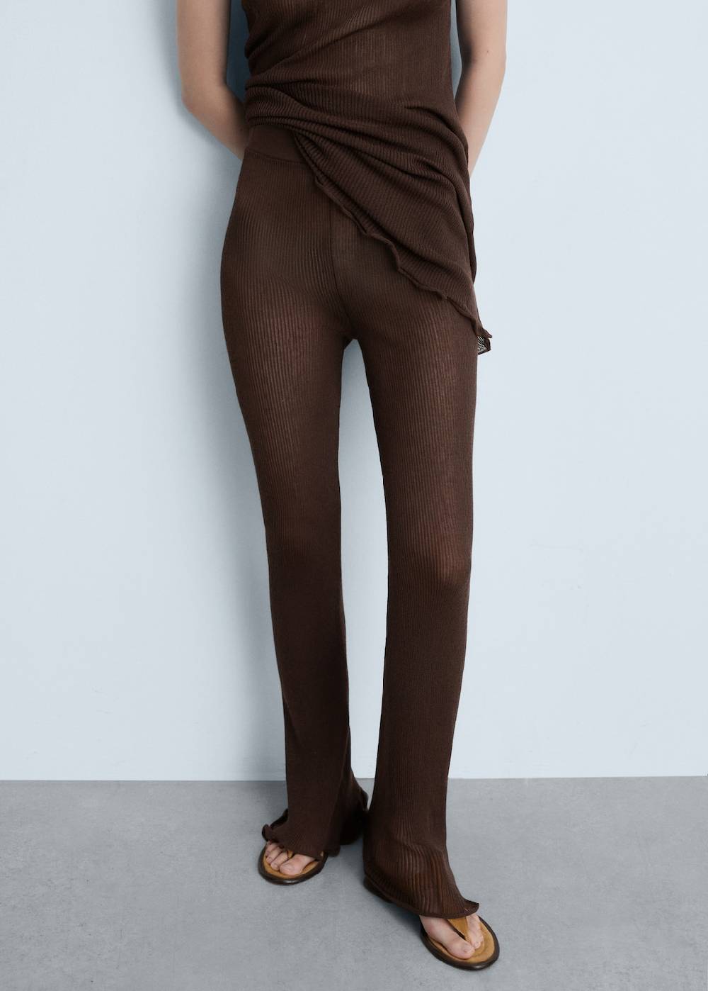 Mango Flare-Strickhose Hotsell