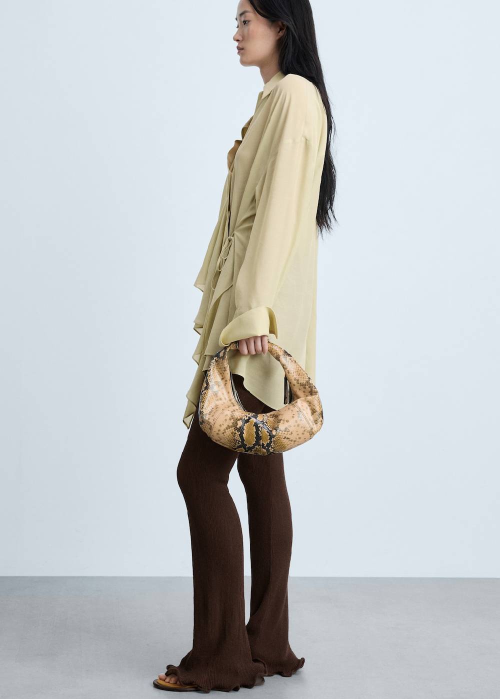 Mango Flare-Strickhose Hotsell