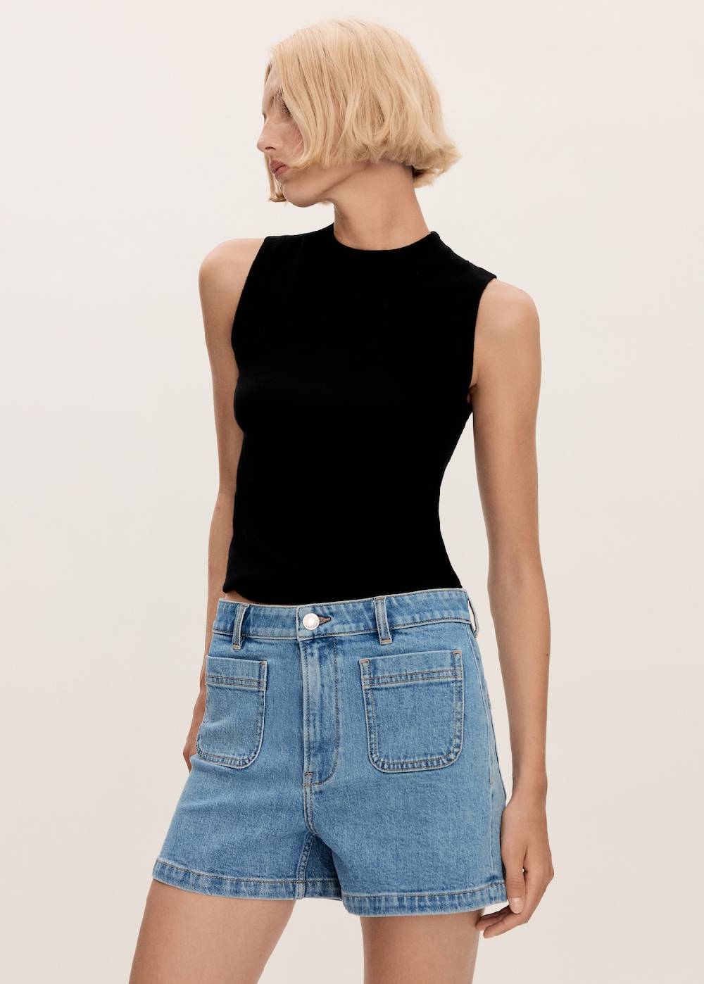 Mango Jeans-Shorts mit Taschen Fabrik Onlineshop