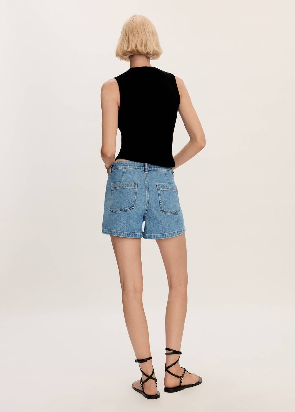 Mango Jeans-Shorts mit Taschen Fabrik Onlineshop