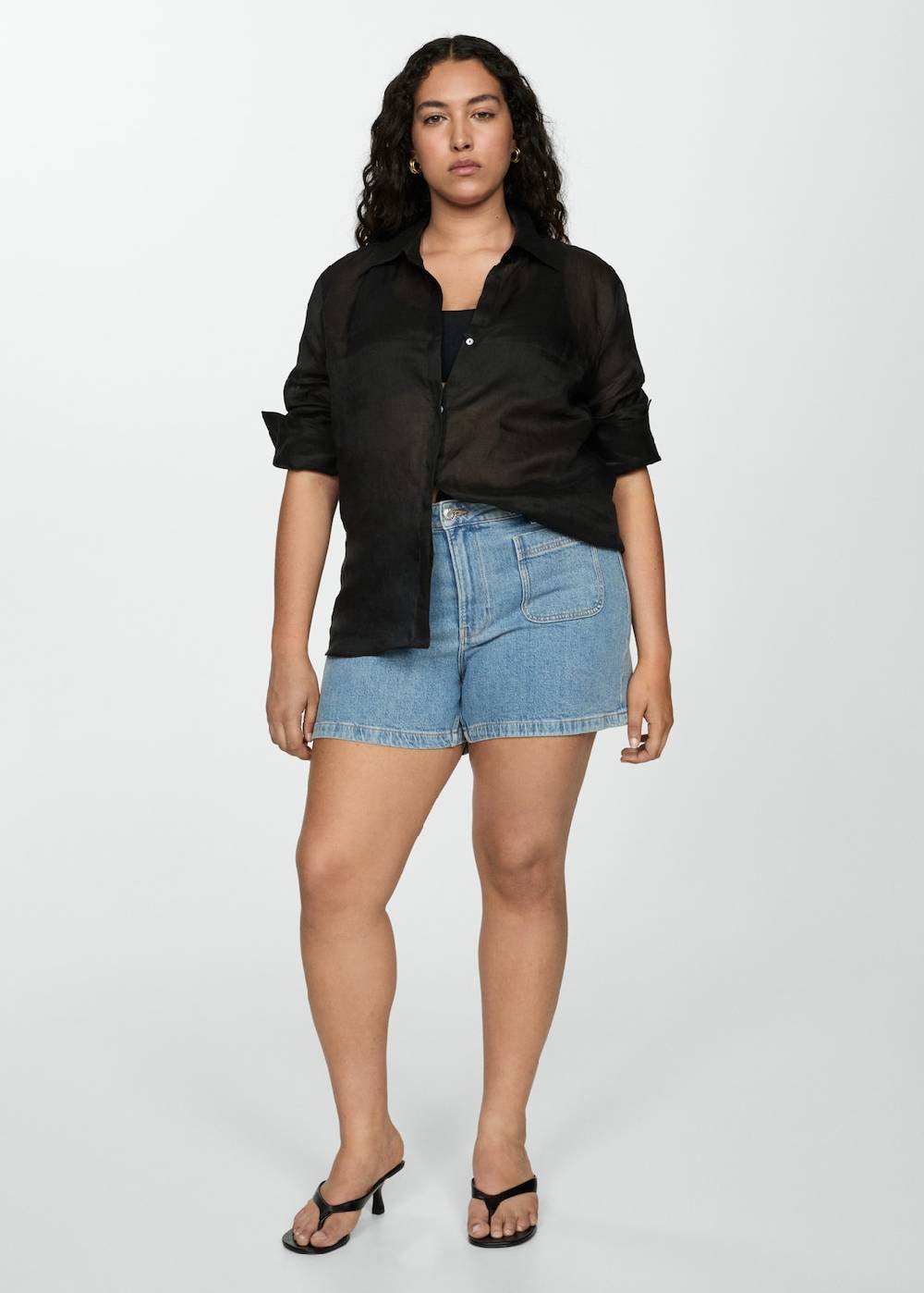 Mango Jeans-Shorts mit Taschen Fabrik Onlineshop
