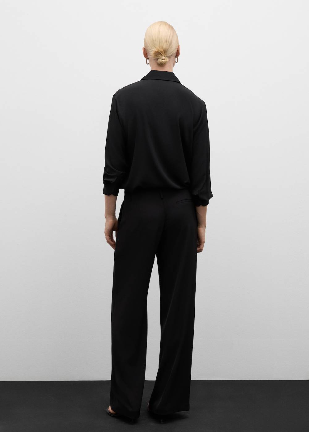 Mango Gerade Bundfaltenhose Online Shopping