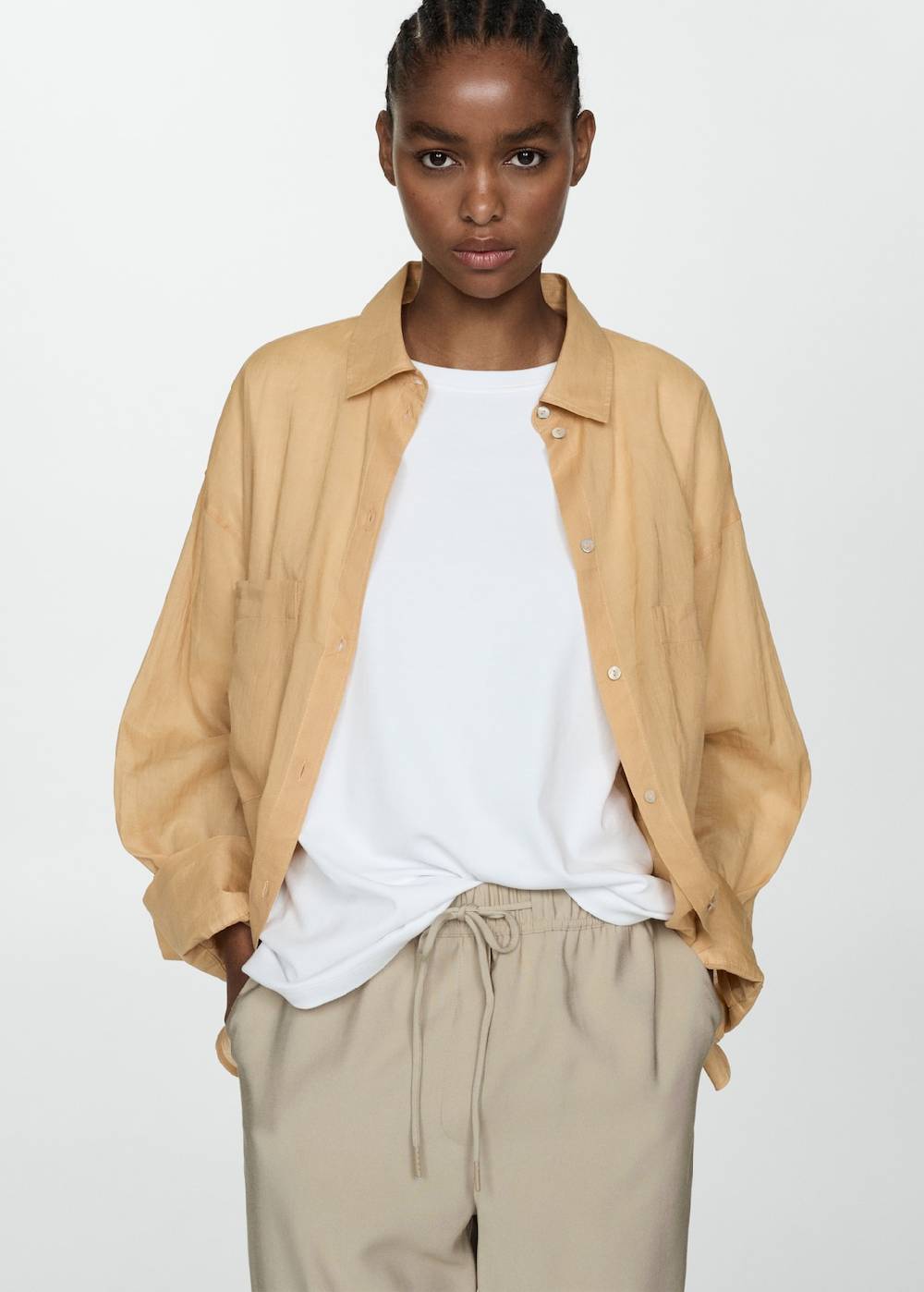 Mango Jogger Pants mit Kordel Saisonschlussverkauf