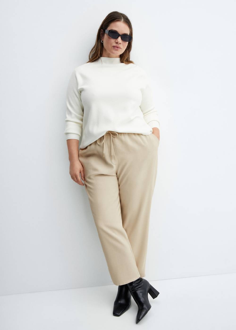 Mango Jogger Pants mit Kordel Saisonschlussverkauf