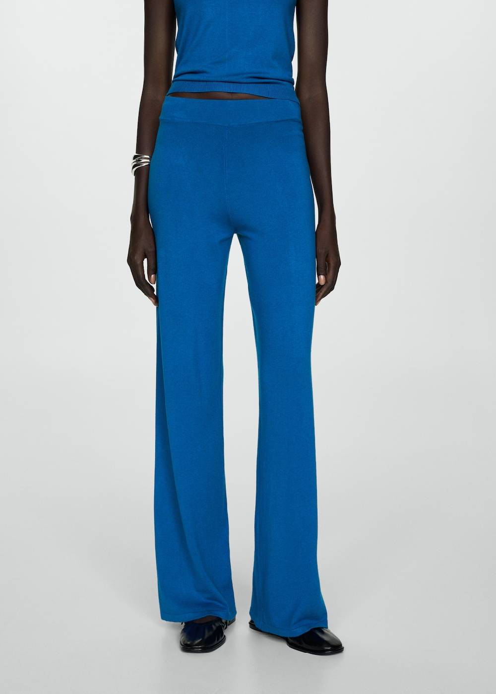 Mango Wideleg-Strickhose Weihnachtsangebot