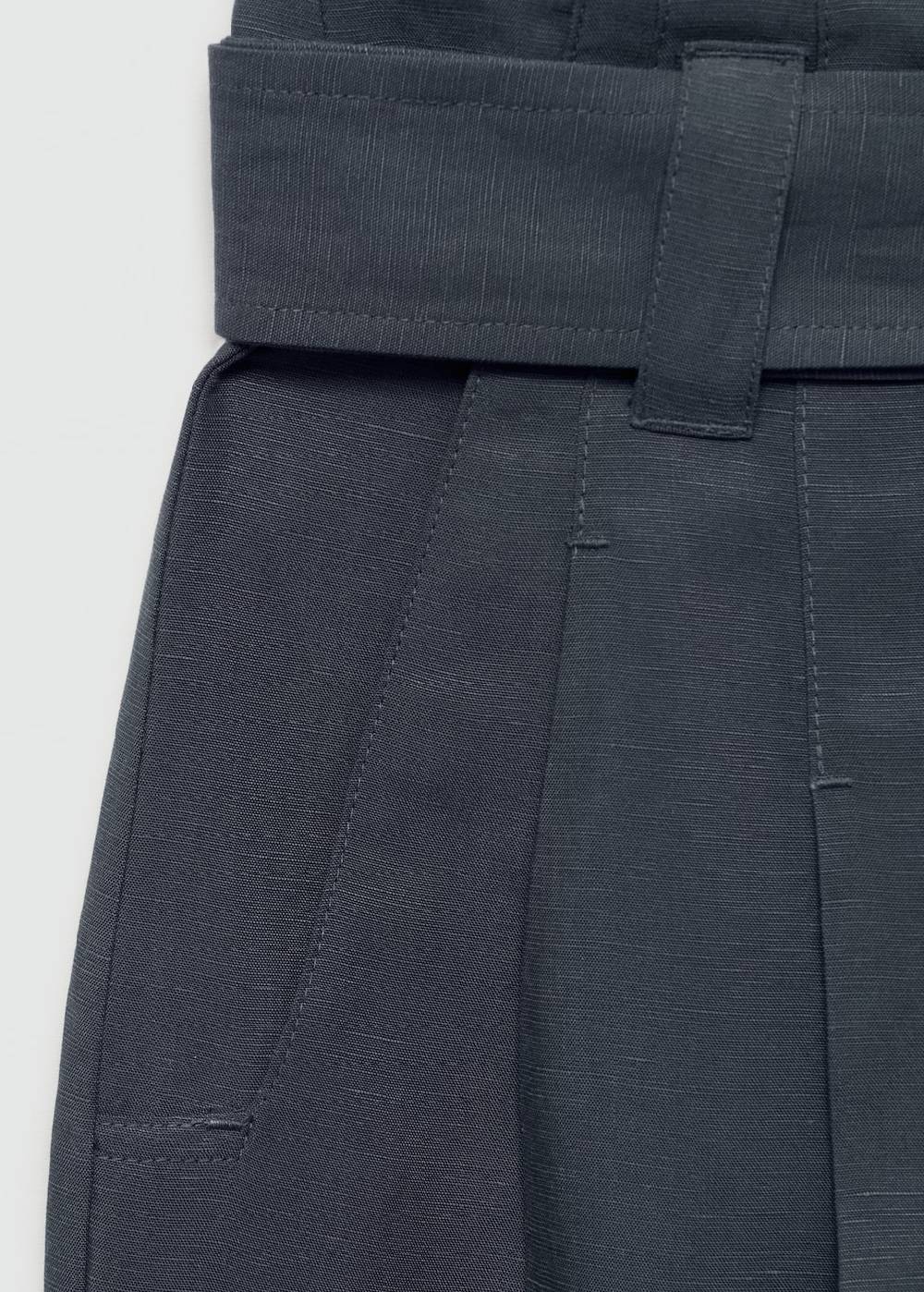 Mango Lyocell-Hose mit Gürtel Muttertagsangebot