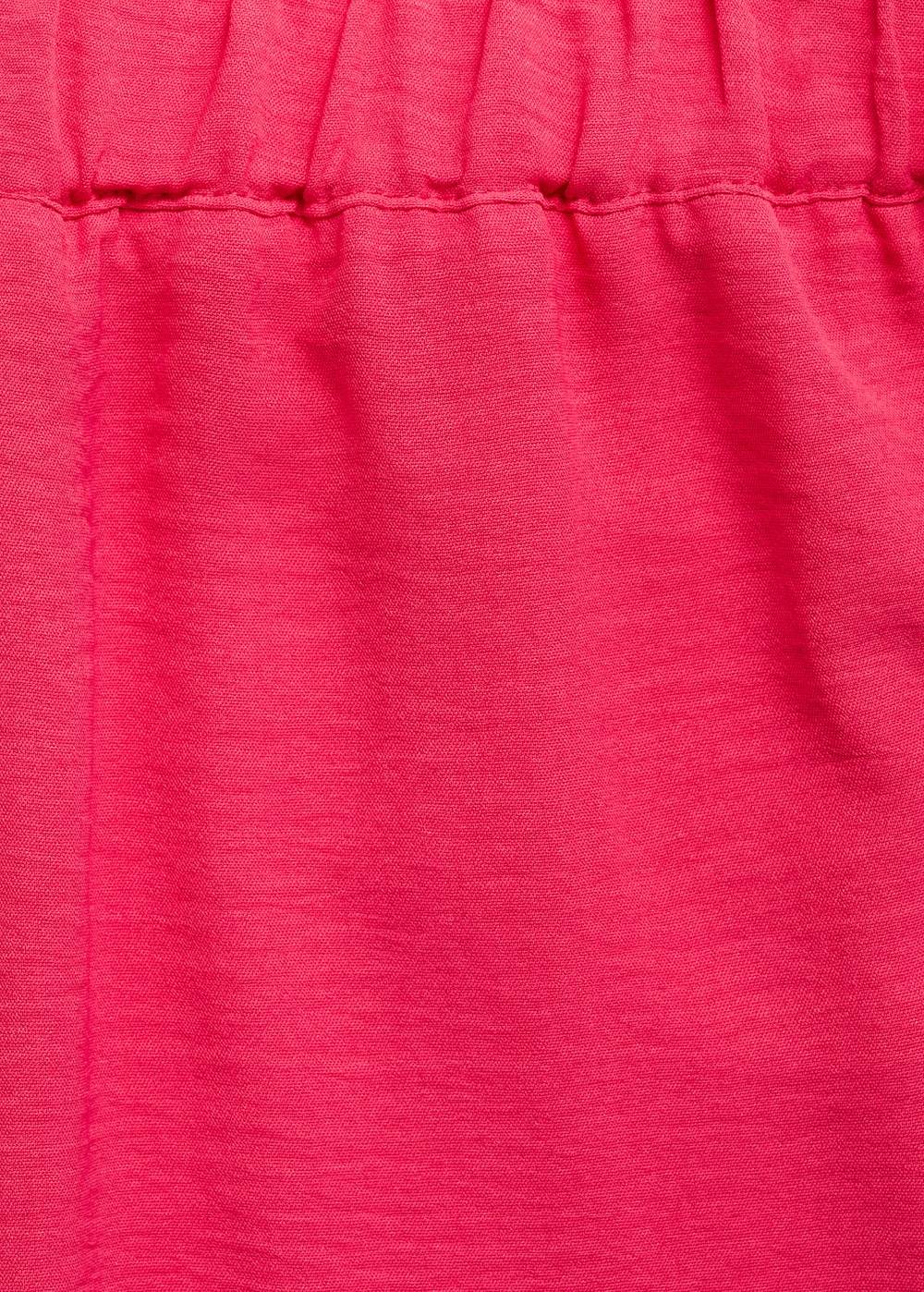 Mango Strukturierte, fließende Hose Jubiläumsangebot