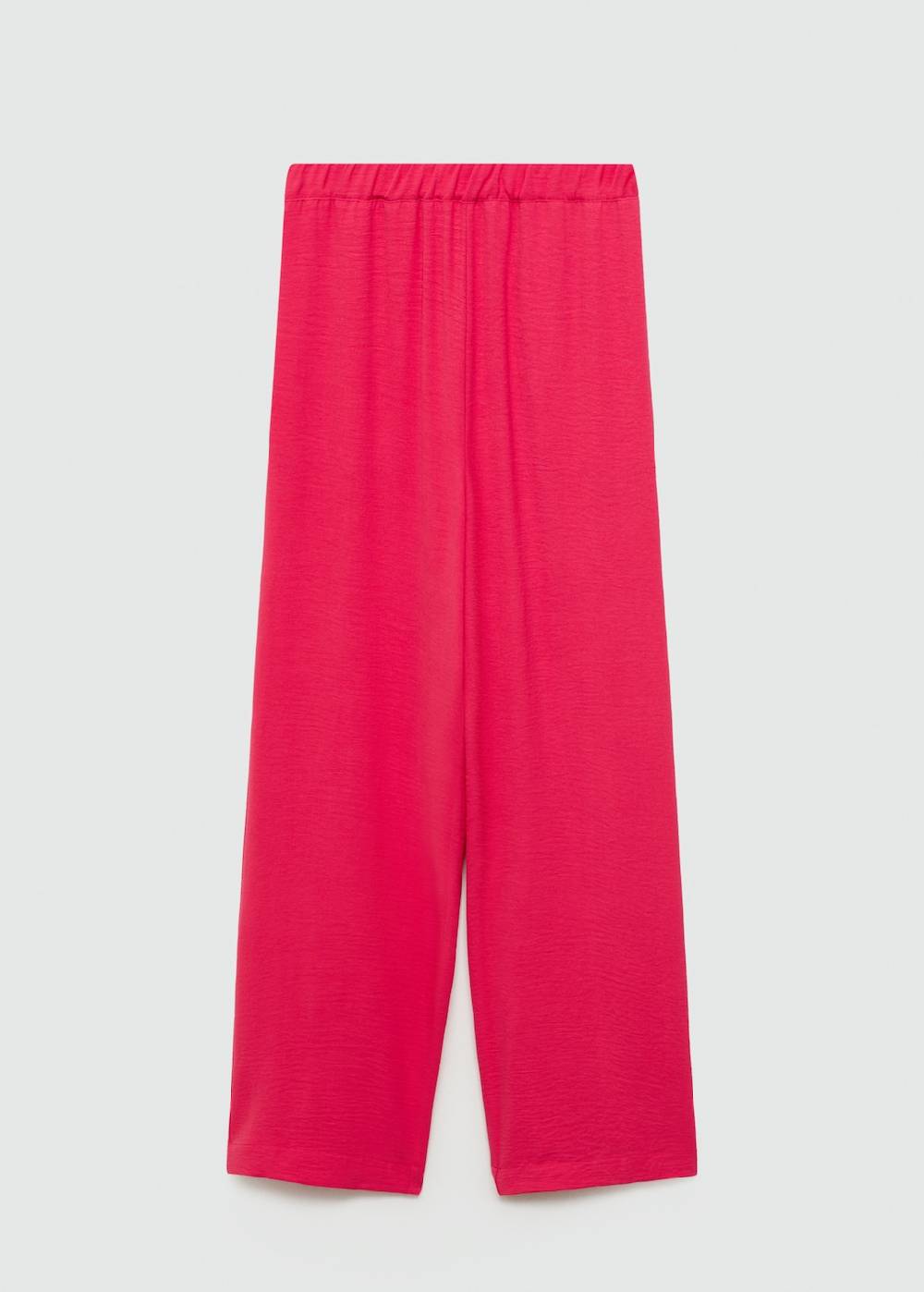 Mango Strukturierte, fließende Hose Jubiläumsangebot