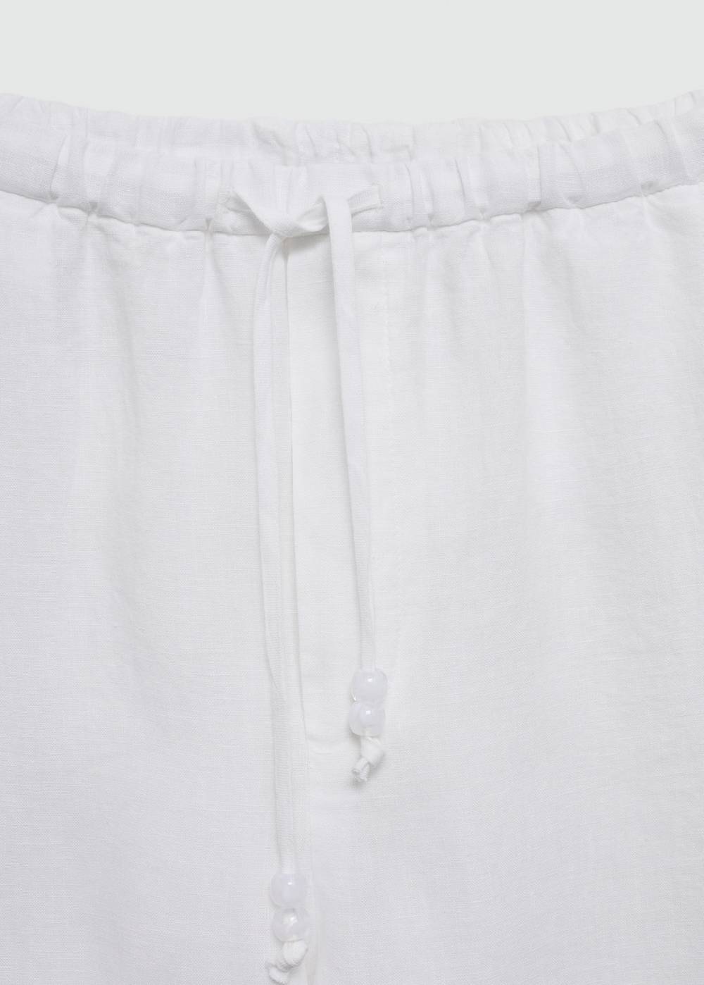 Mango Jogger Pants aus 100 % Leinen Blitzangebot