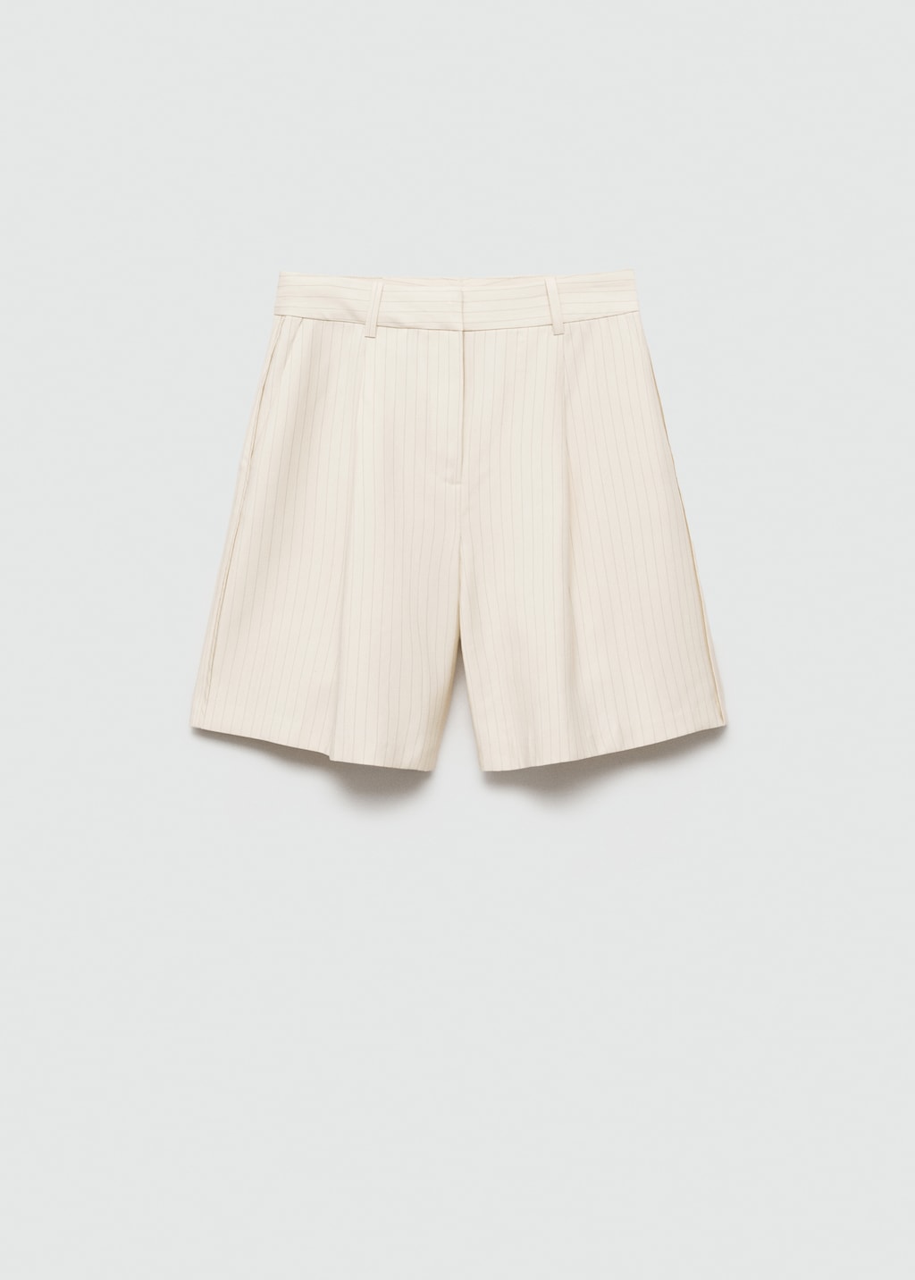 Mango Gerade Bermudashorts mit Streifenmuster Bestseller