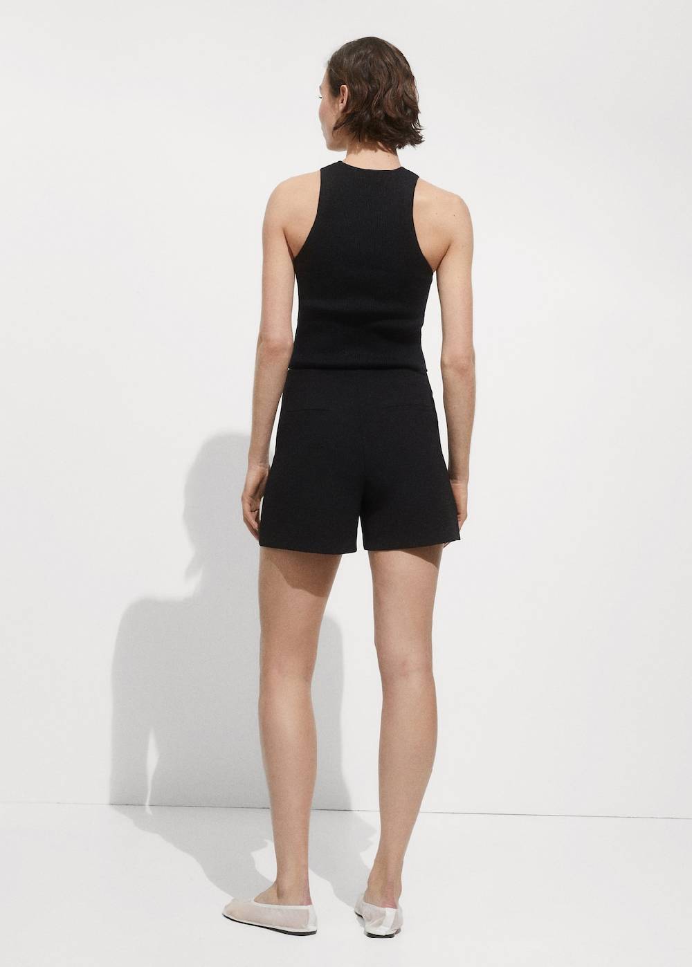 Mango Gerade Shorts mit mittlerer Bundhöhe Tägliche Deals