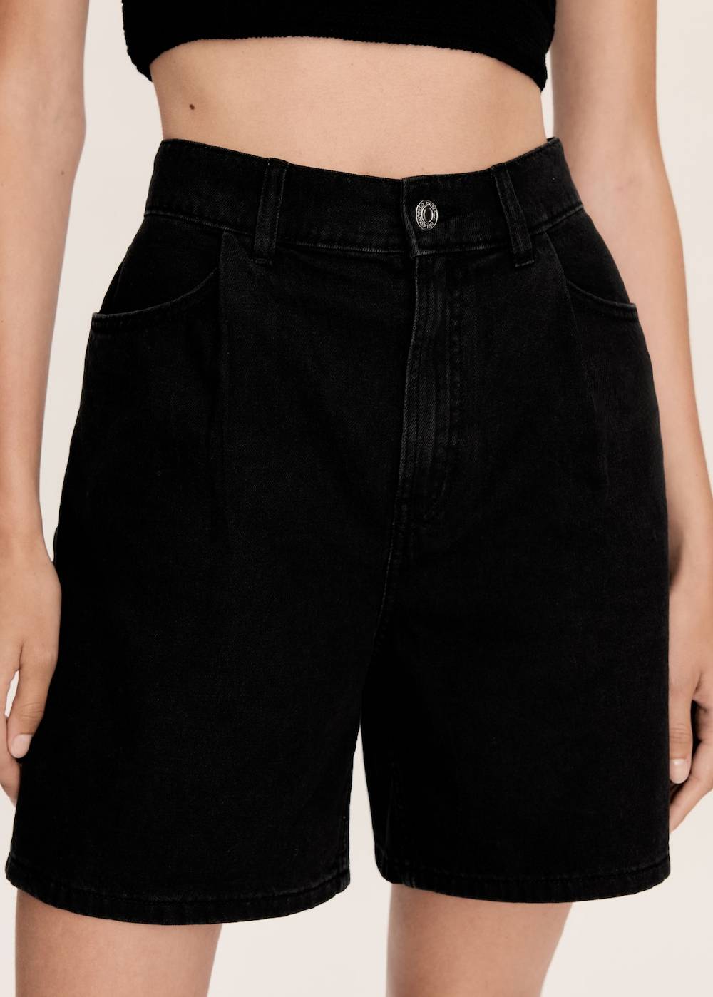 Mango Gerade Jeans-Shorts Nur für heute