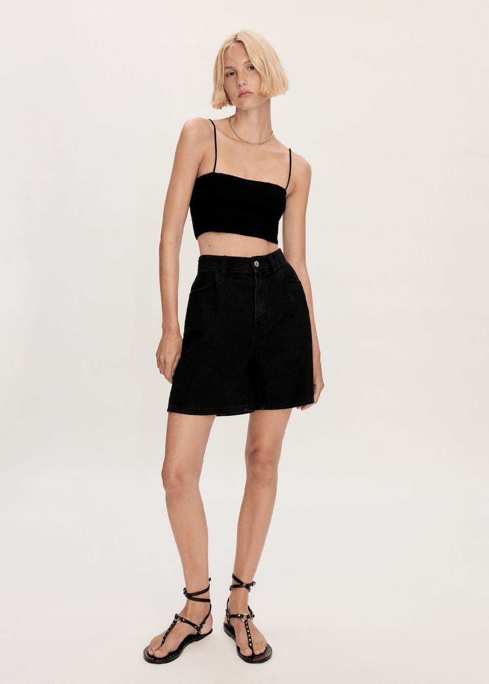 Mango Gerade Jeans-Shorts Nur für heute
