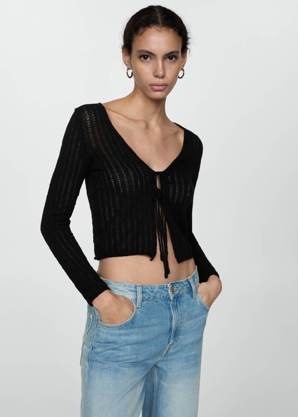 Mango Gerade Strickhose Super Rabatt