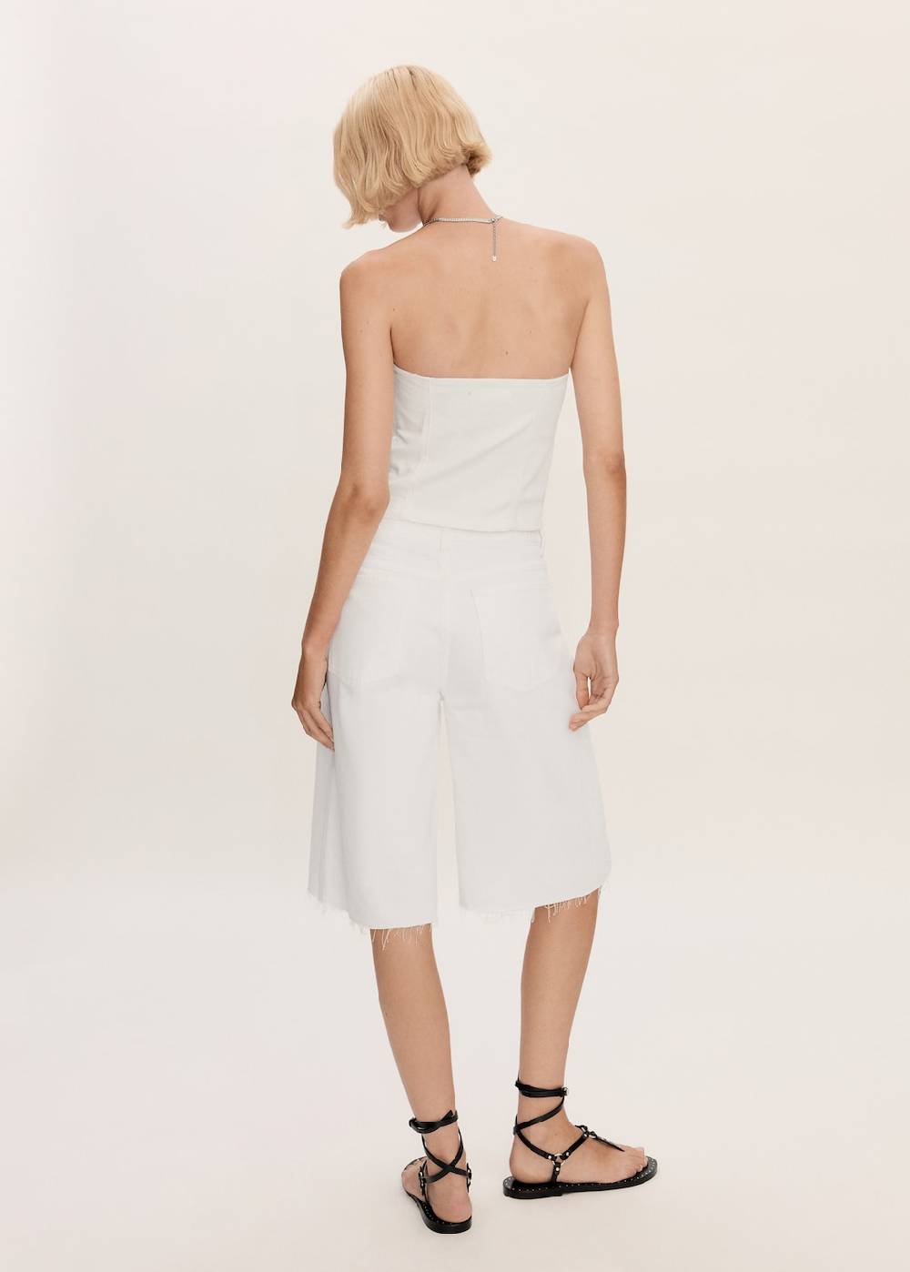 Mango Oversized-Bermudashorts aus Jeans zollfrei