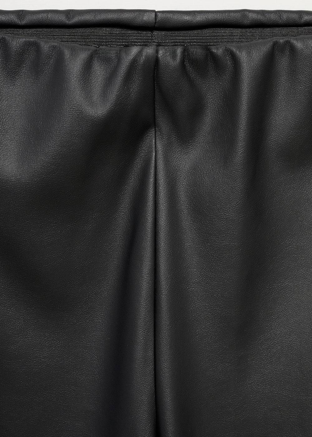 Mango Leggings aus Kunstleder Günstiger Verkauf