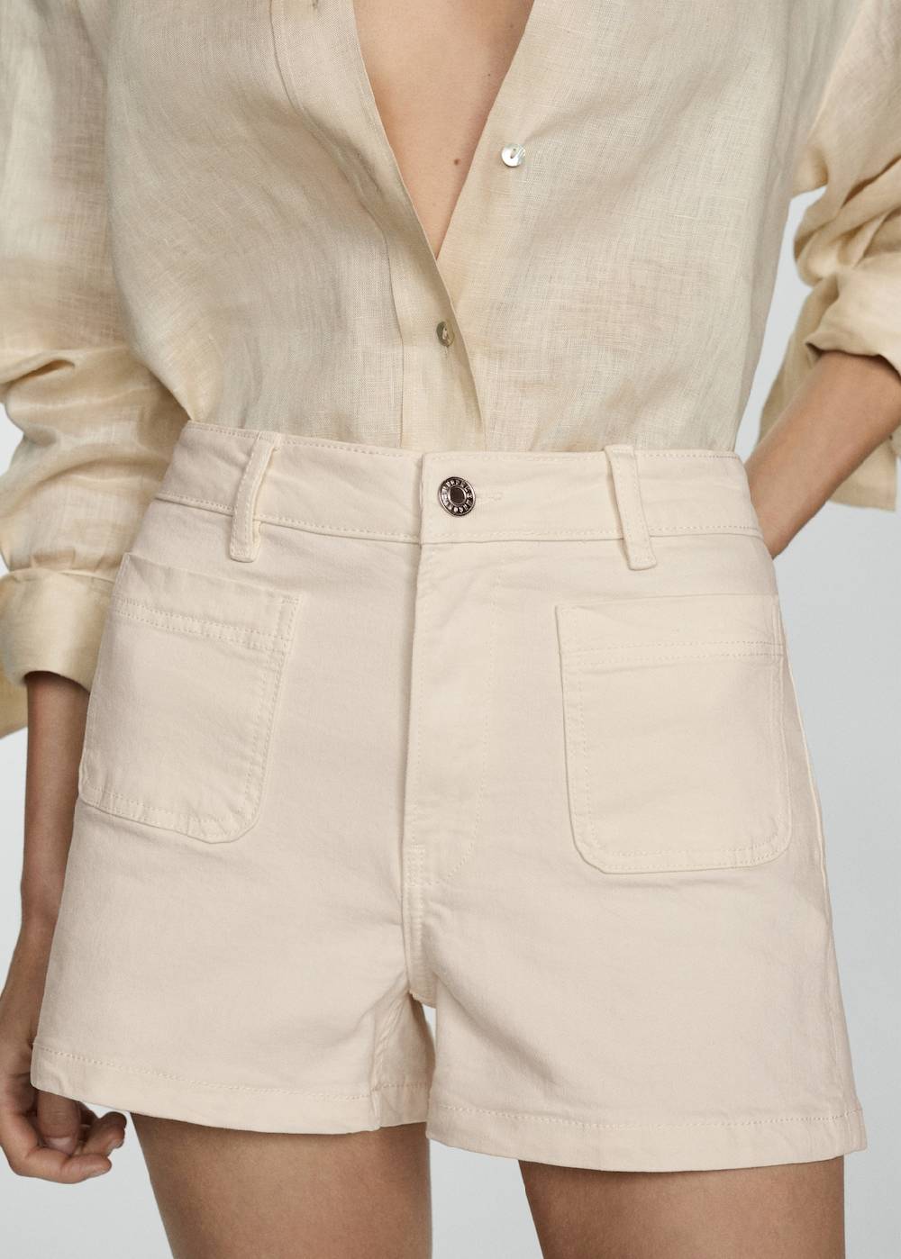 Mango Jeans-Shorts mit Taschen Meist gekauft