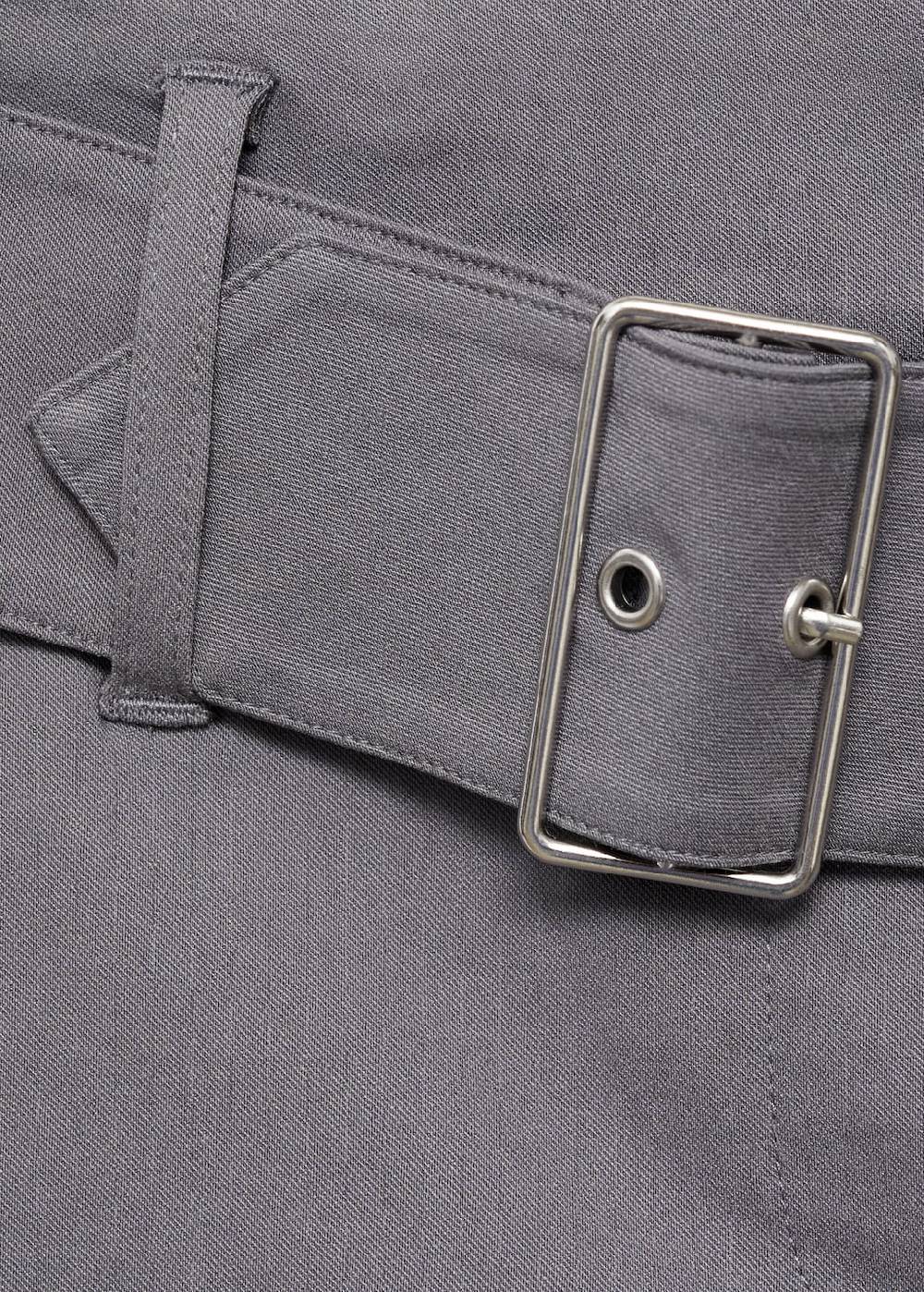 Mango Asymmetrische Shorts mit Gürtel Kostenloser Versand