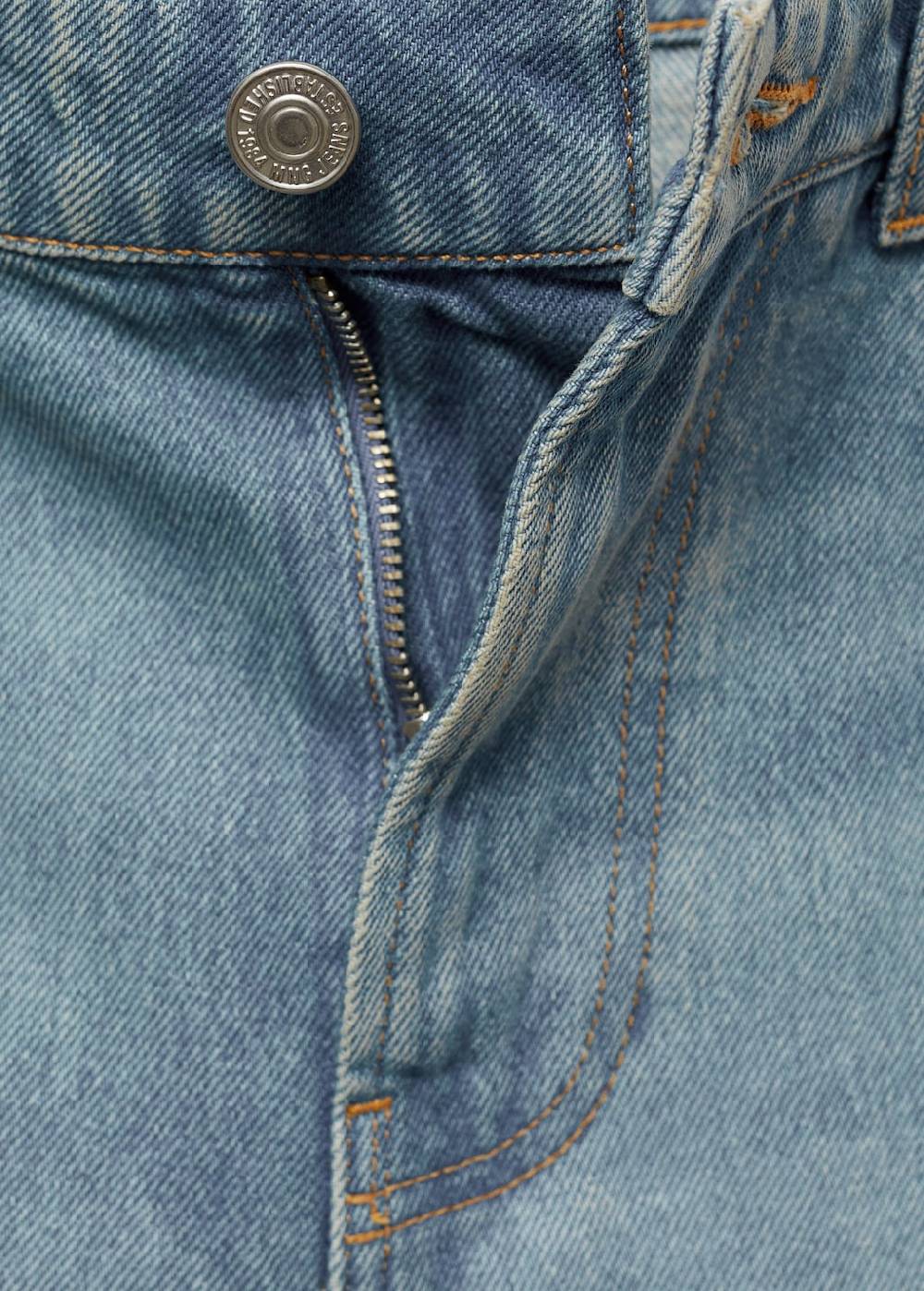 Mango Loose-Fit-Jeans-Bermudashorts Fabrik Onlineshop