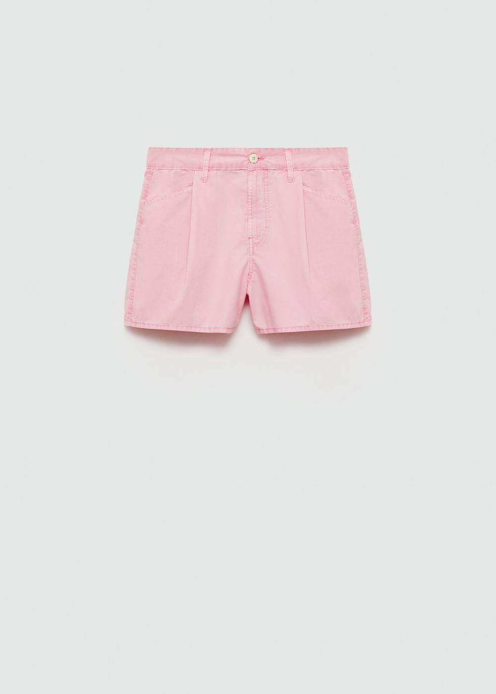 Mango Gerade Jeans-Shorts Sonderangebot