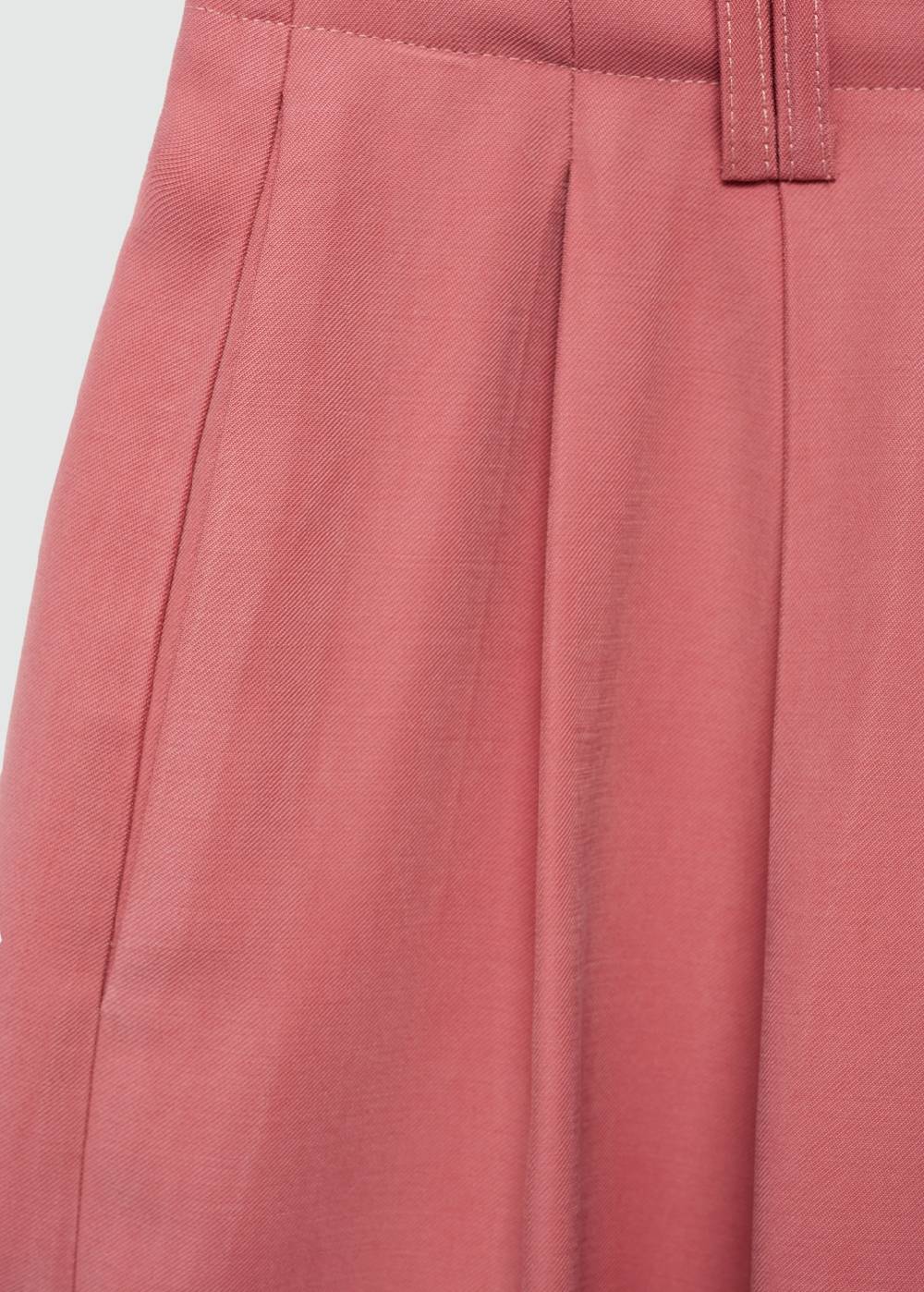 Mango Bundfaltenshorts mit mittlerer Bundhöhe Rabatt