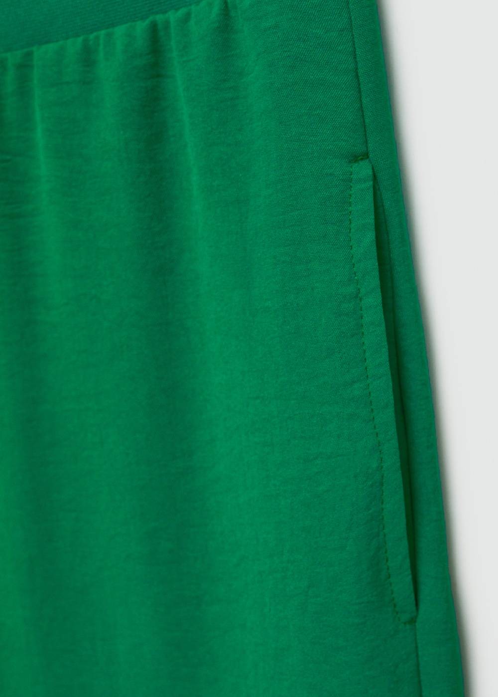 Mango Fließende Wideleg-Hose Preisnachlass