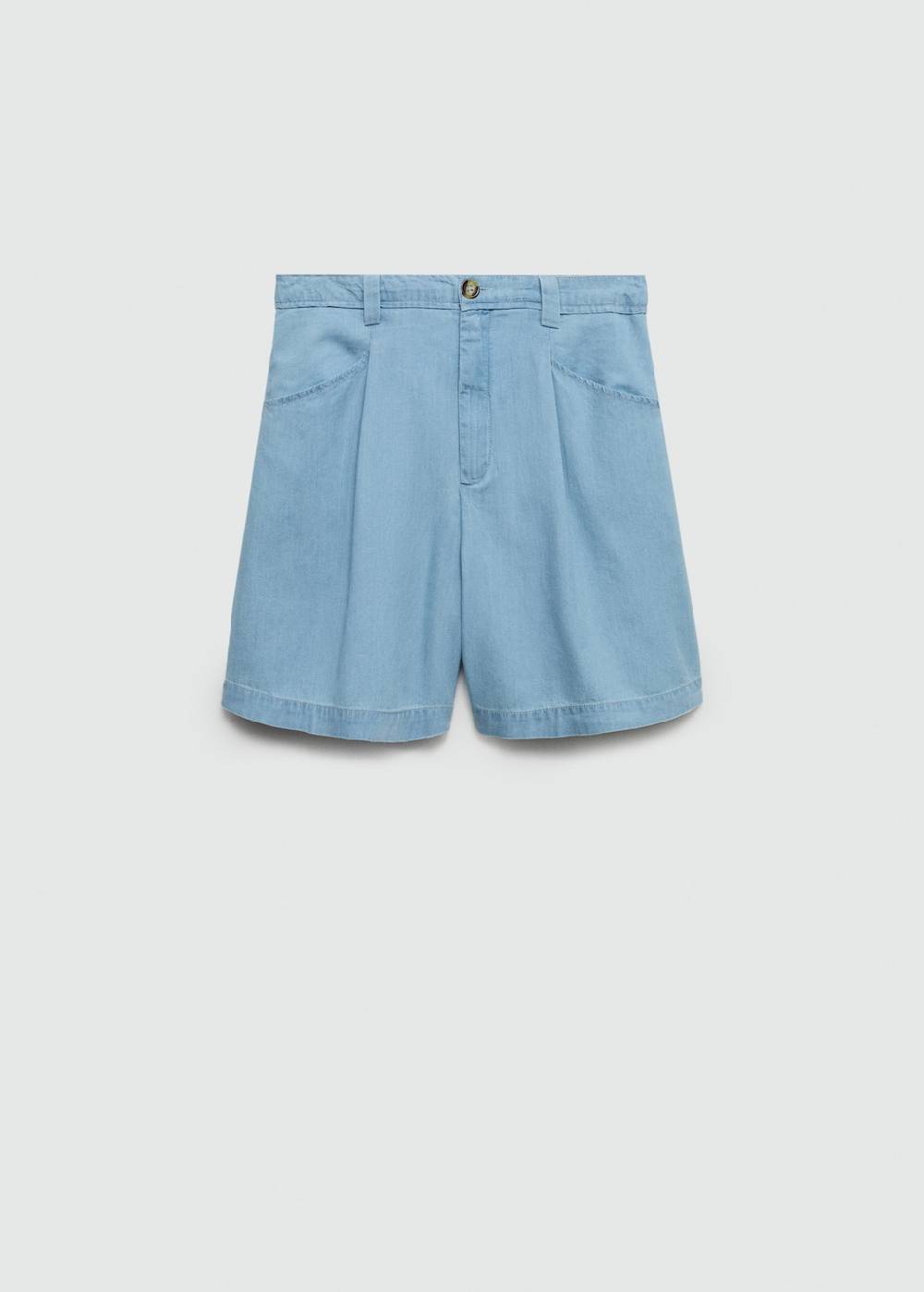 Mango Gerade Shorts mit mittlerer Bundhöhe Tägliche Deals