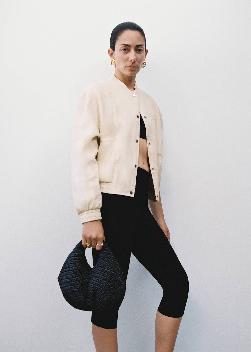 Mango Capri-Leggings Tiefpreis