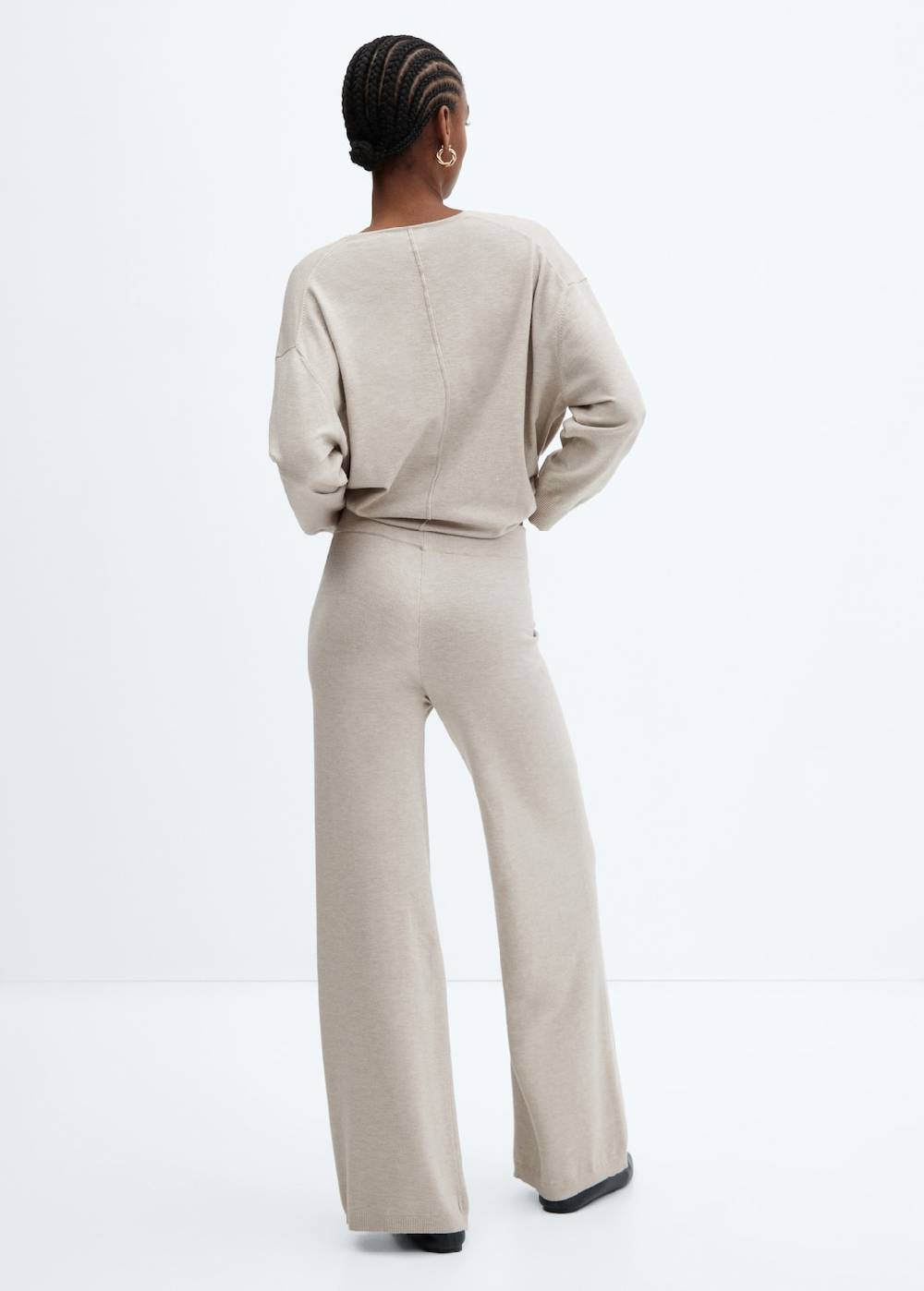 Mango Wideleg-Strickhose Letzte 2 Tage