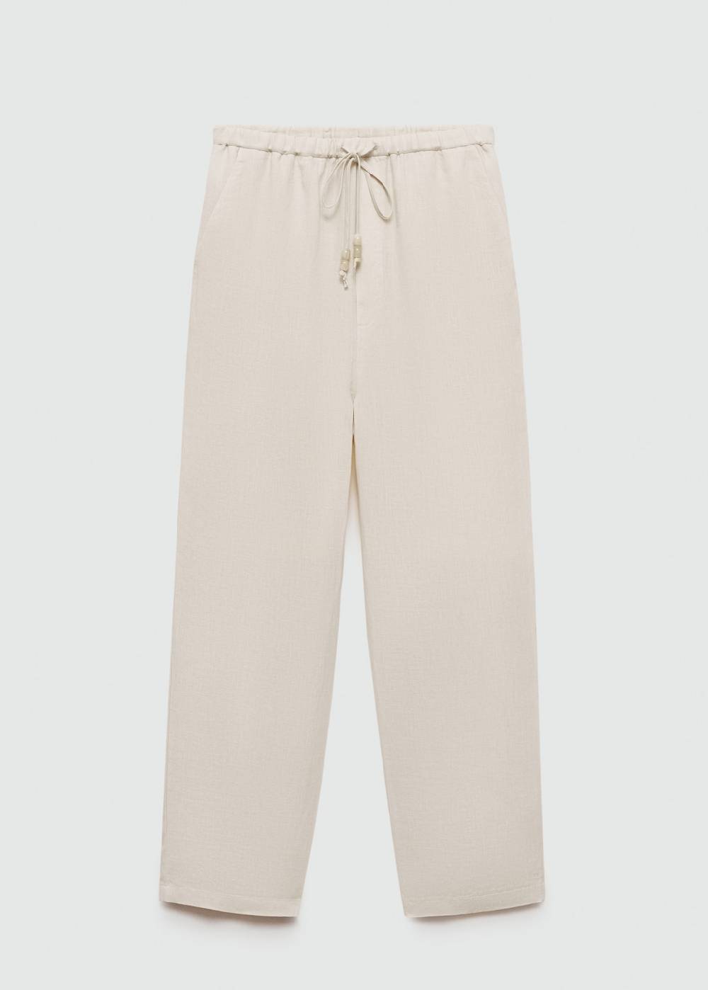 Mango Jogger Pants aus 100 % Leinen Bis zu 60% Rabatt