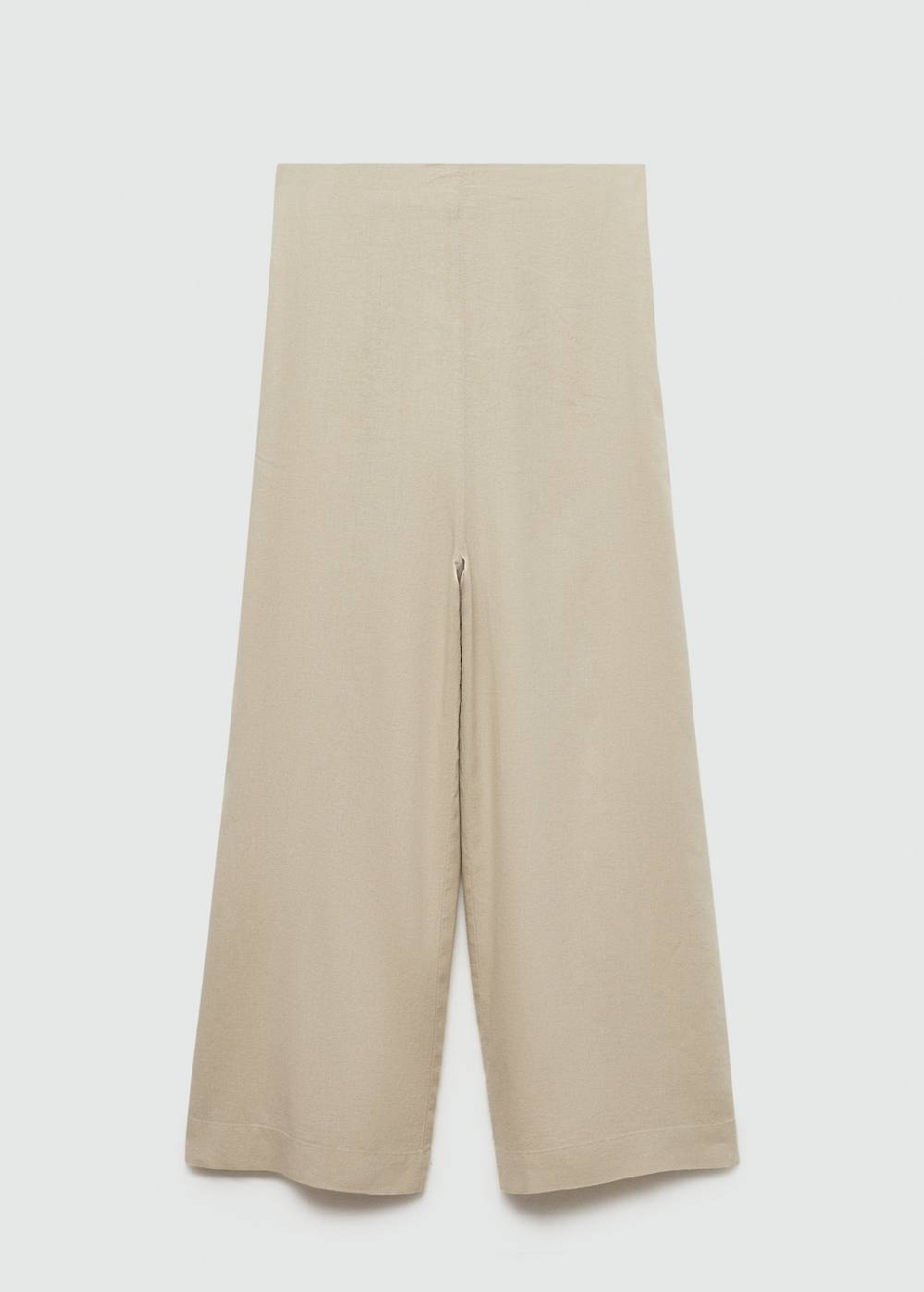 Mango Wideleg-Leinenhose Bis zu 55% Rabatt