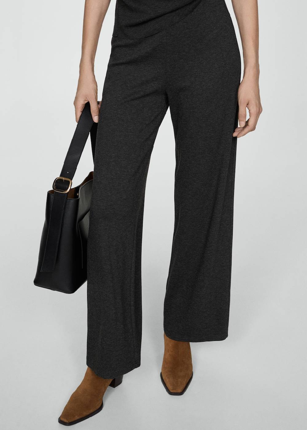 Mango Wideleg-Strickhose Fabrikladen