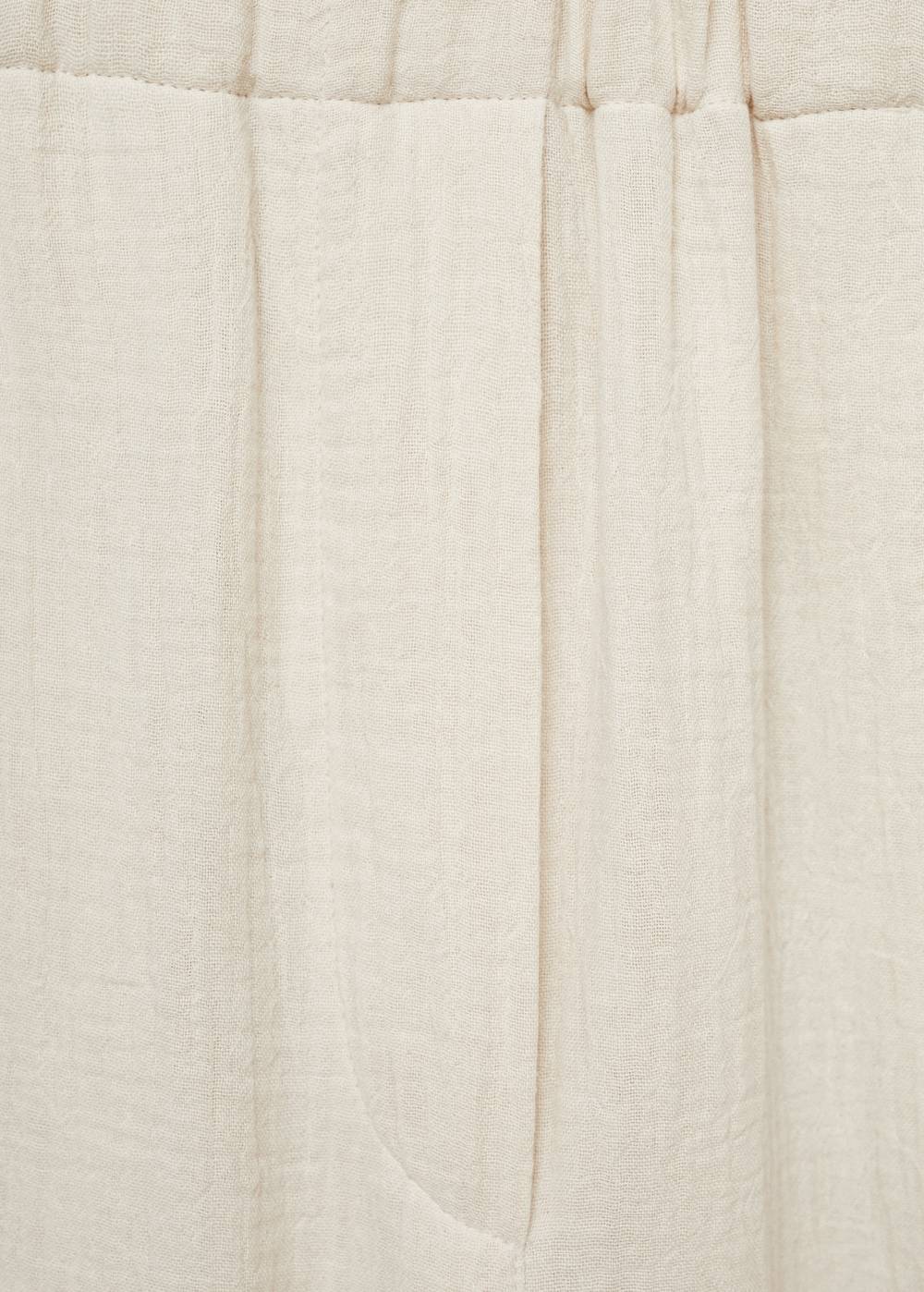 Mango Wideleg-Baumwollhose zollfrei