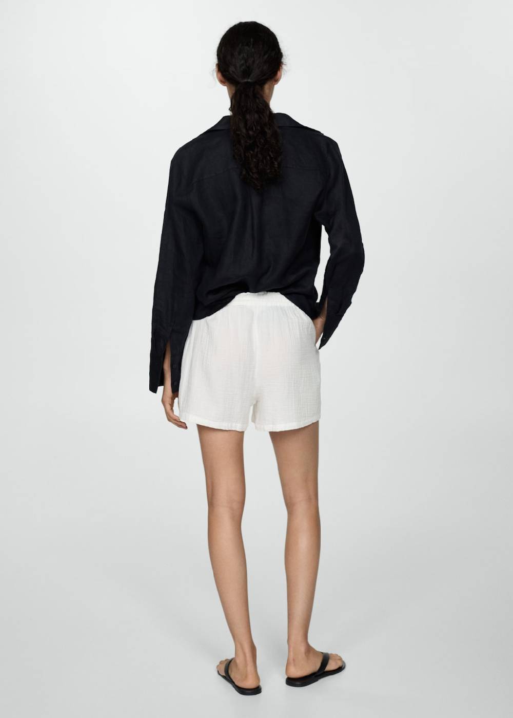 Mango Baumwollshorts mit Stretchbund Meist gekauft
