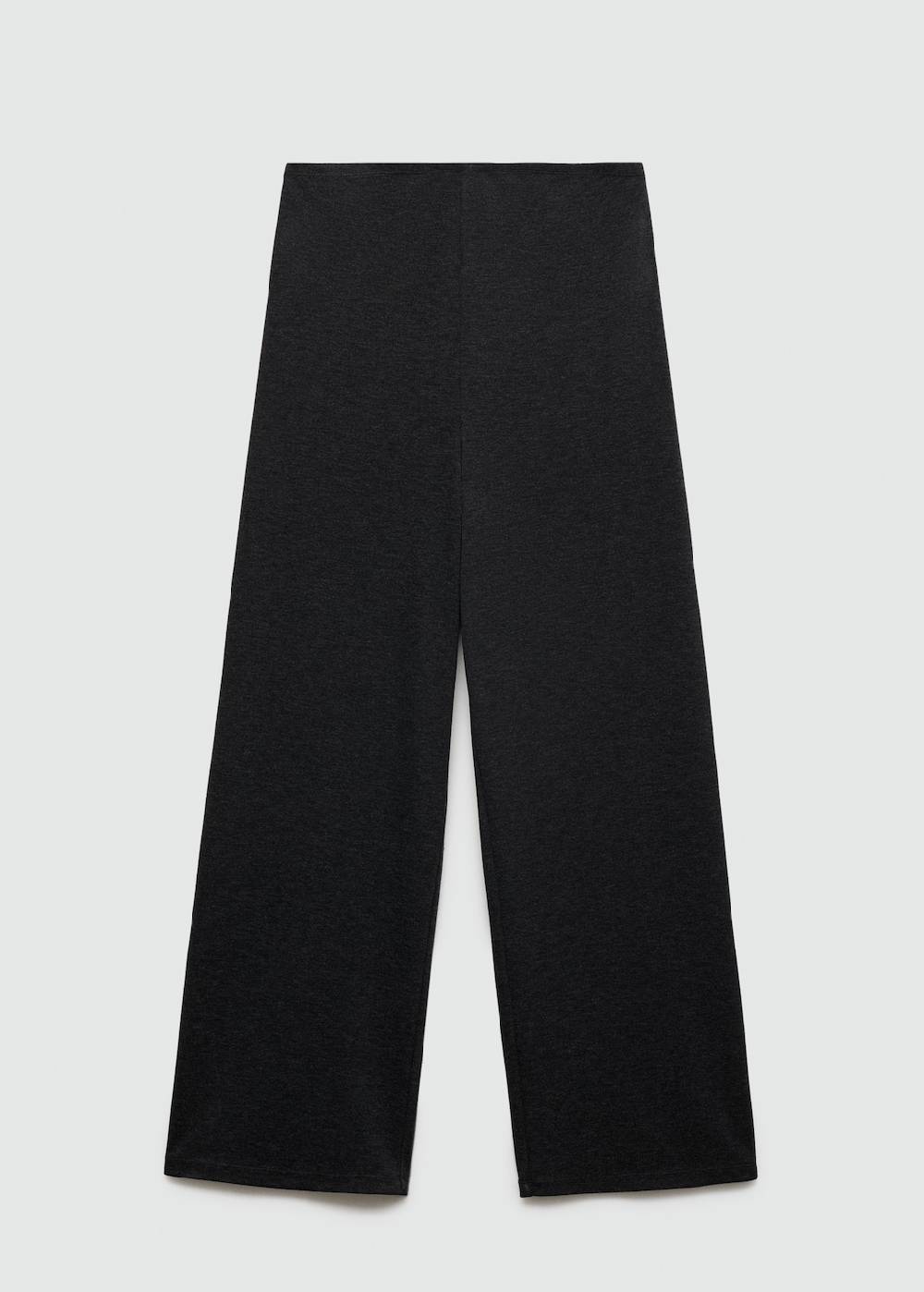 Mango Wideleg-Feinstrickhose Flash Sale