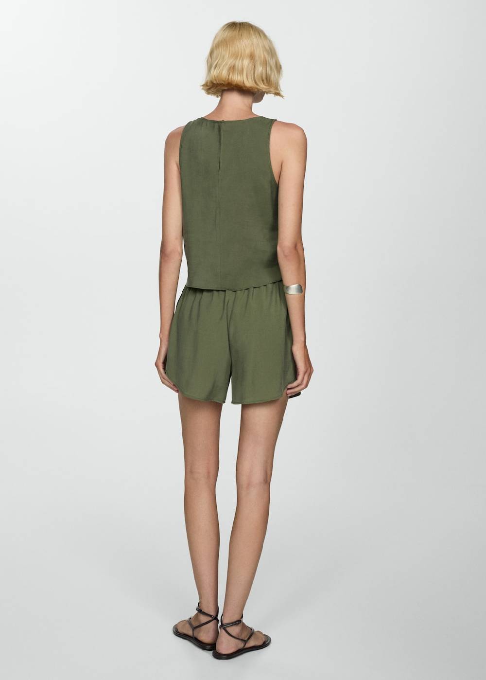 Mango Modal-Shorts mit Schleife Weihnachtsangebot