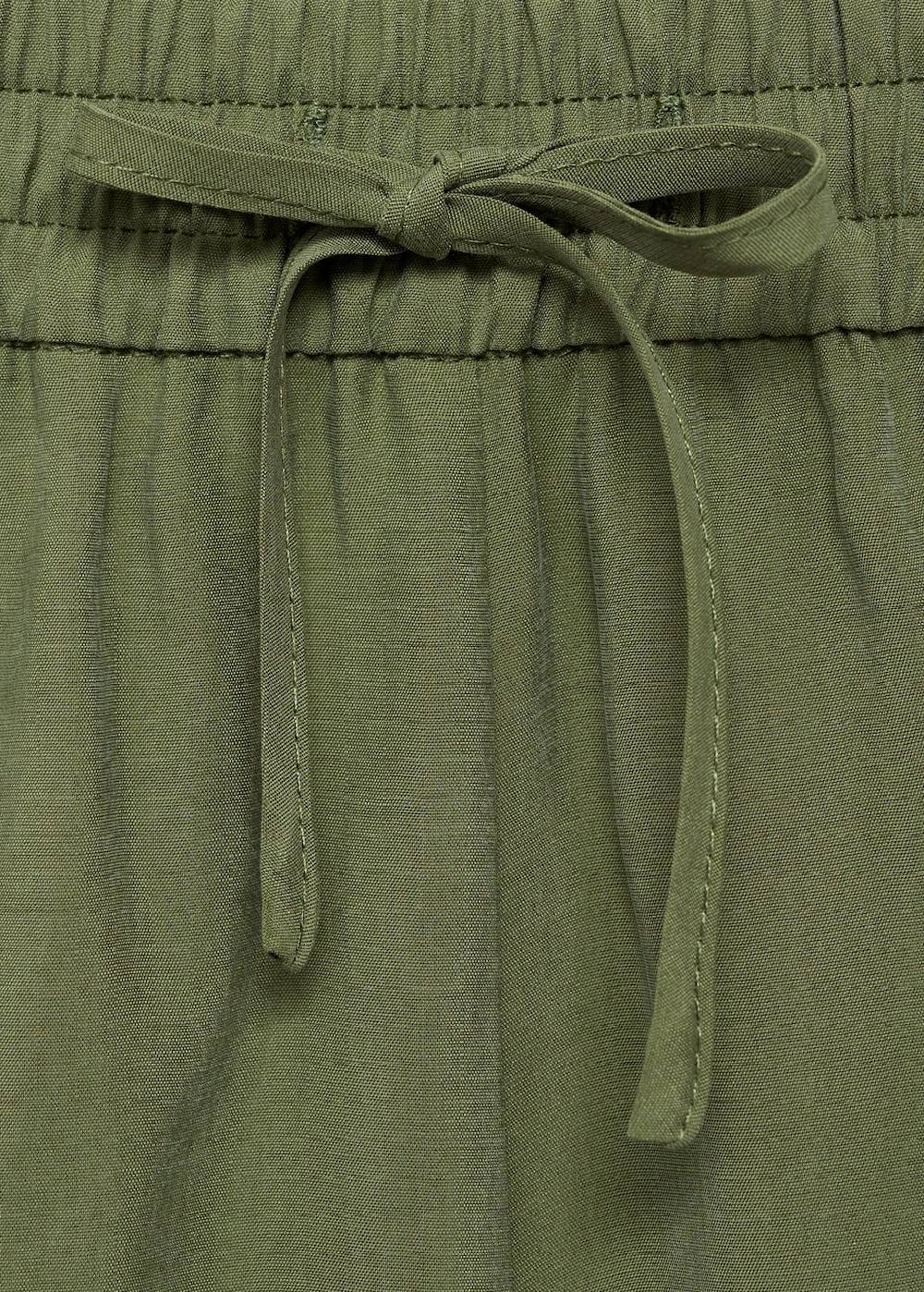 Mango Modal-Shorts mit Schleife Weihnachtsangebot